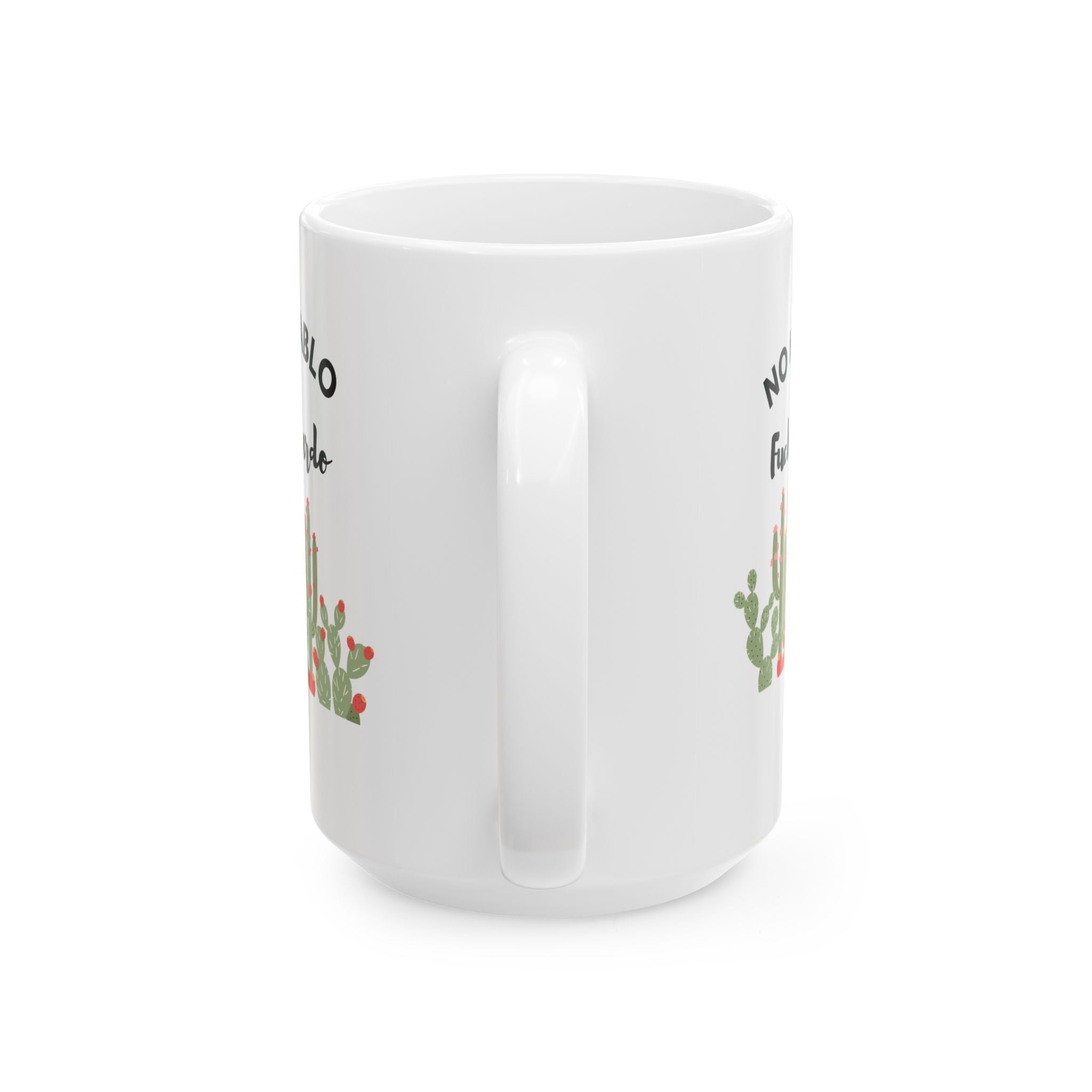 Coffee Mug - No Hablo Fucktardo (white)