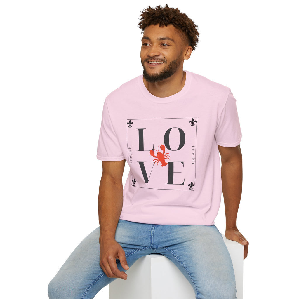 Unisex Soft Relaxed Tee - Crawfish Love (Men & Women)