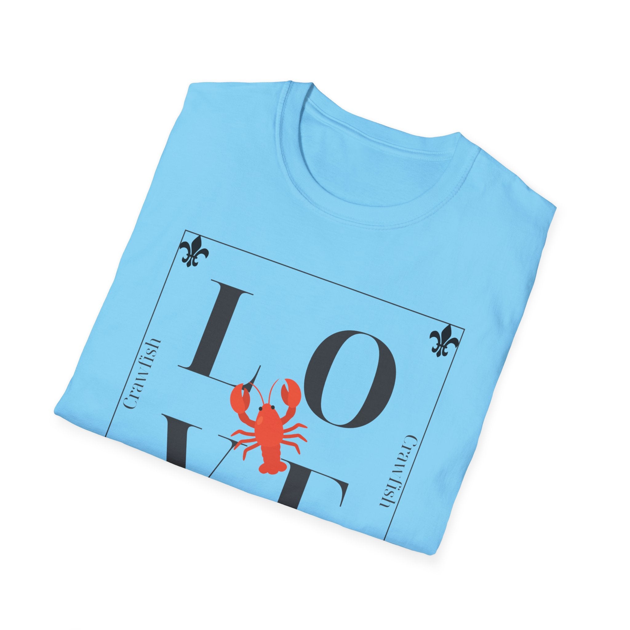 Unisex Soft Relaxed Tee - Crawfish Love (Men & Women)