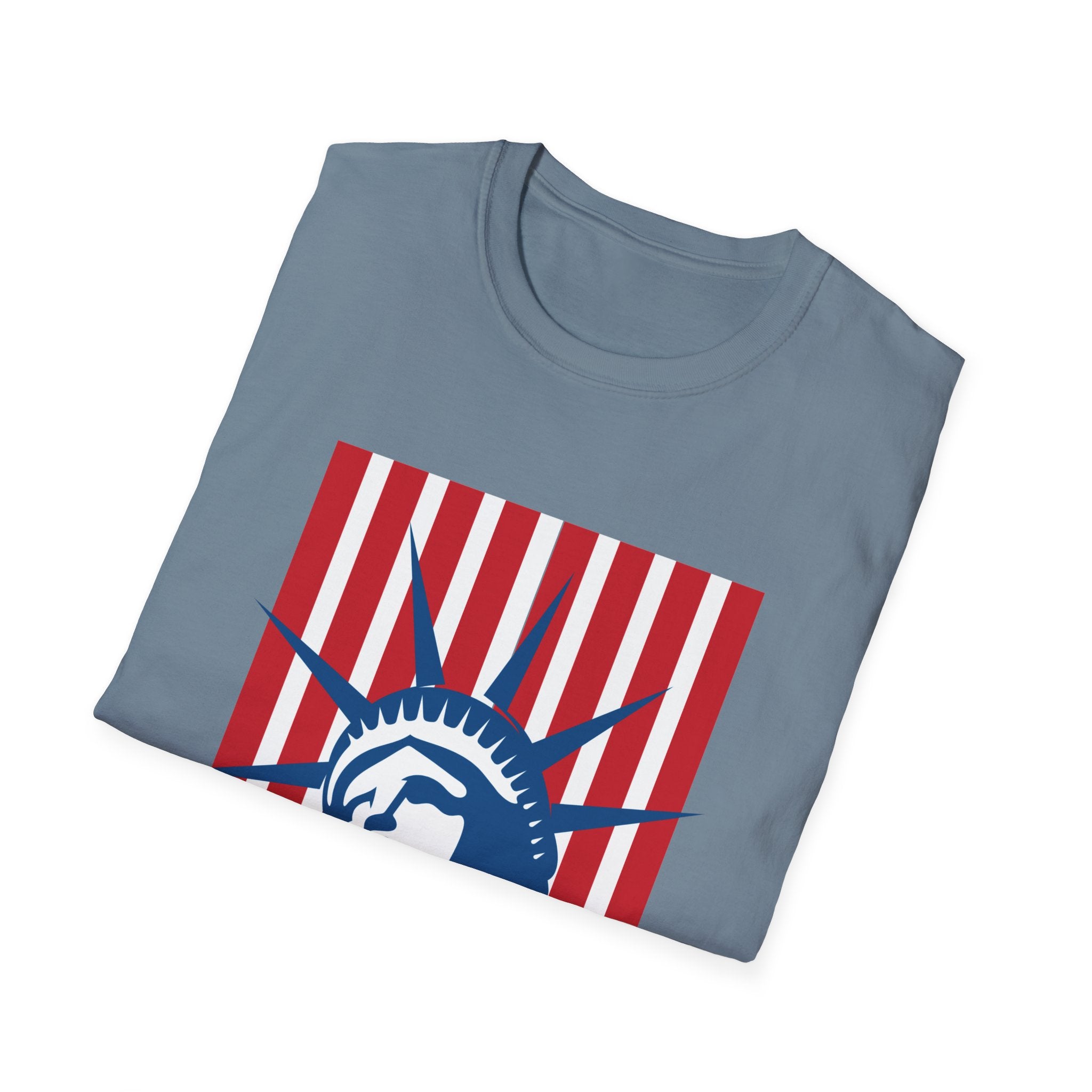 Relaxed Tee for Men & Women- Statue of Liberty