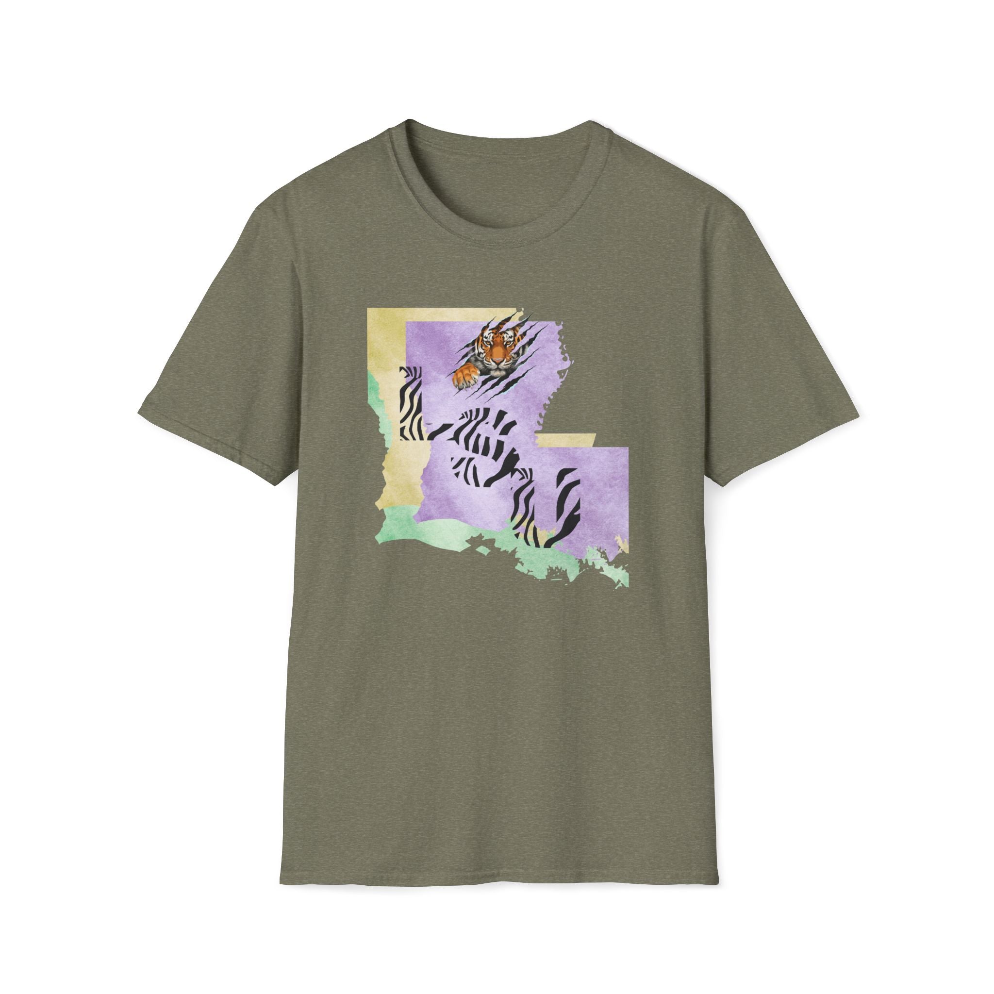 Mens Soft and Relaxed T Shirt - LSU Tigers