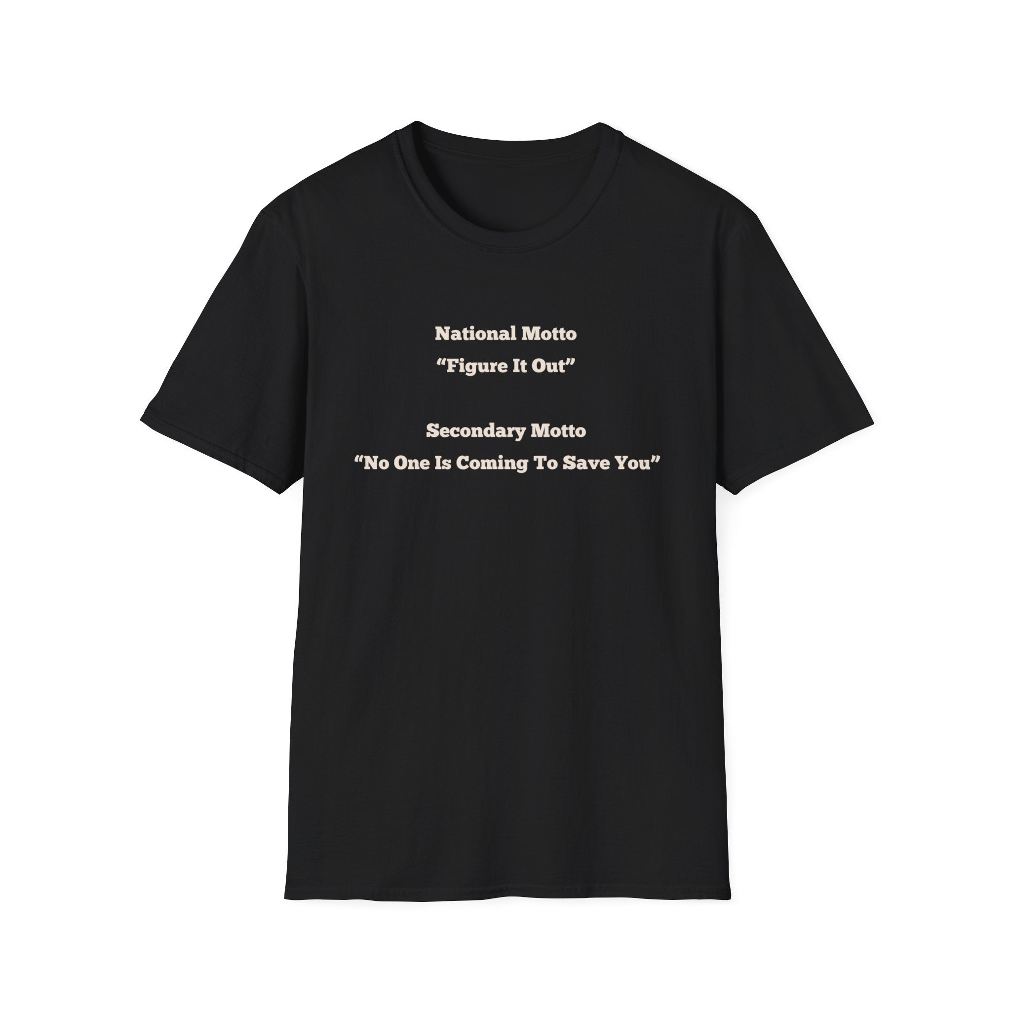 Men's Relaxed Tee - Motto Figure it Out