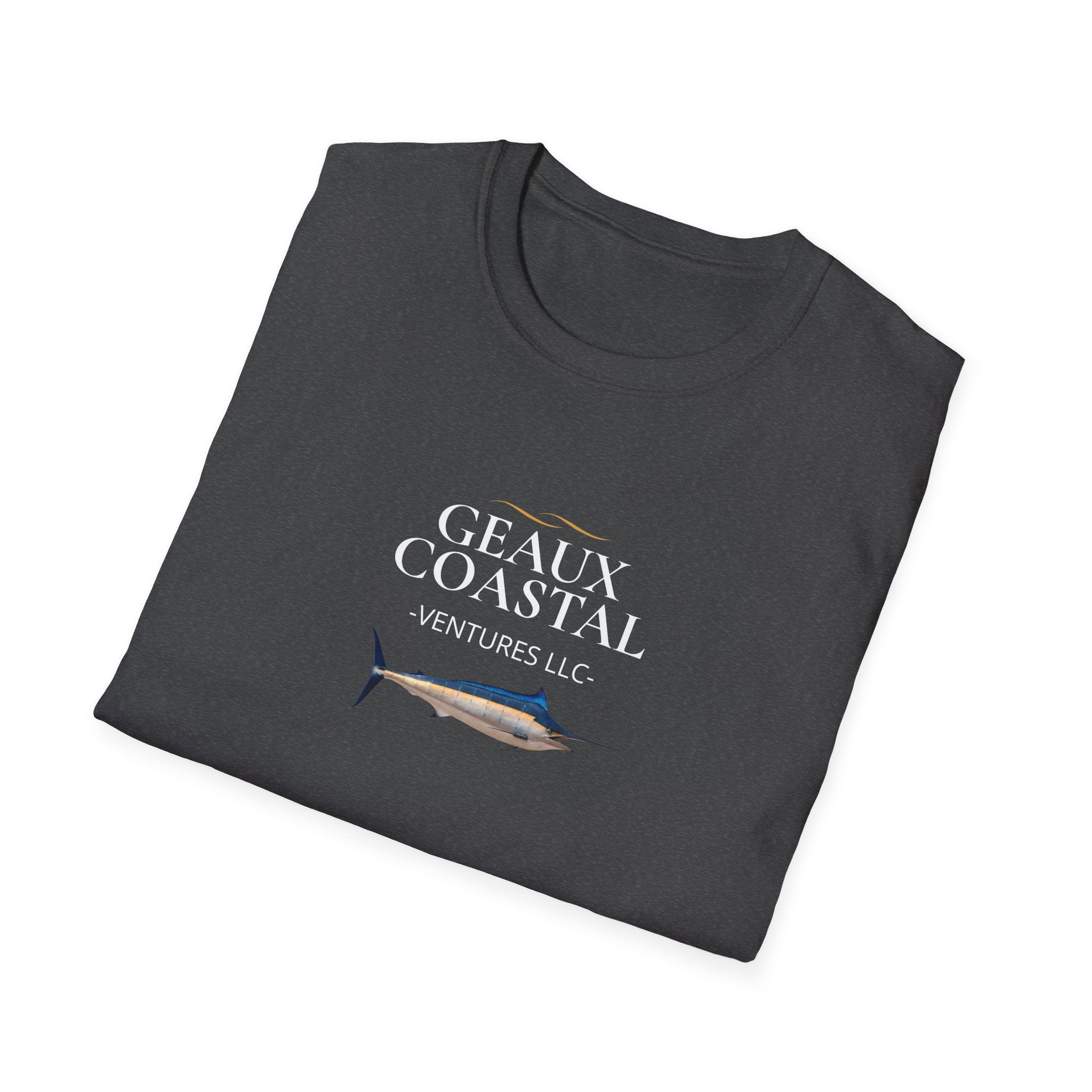 Soft Relaxed Mens Geaux Coastal Marlin Tee