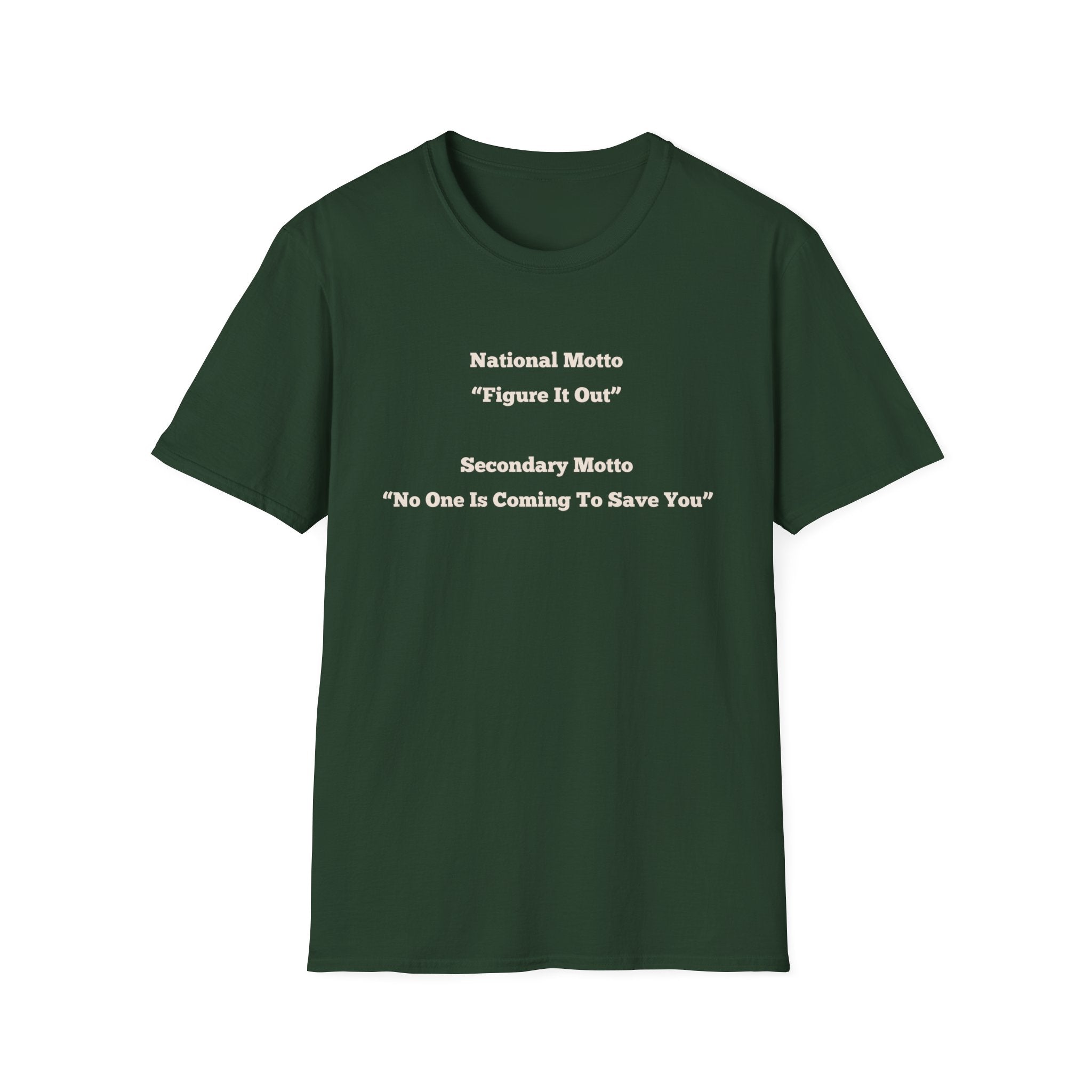 Men's Relaxed Tee - Motto Figure it Out