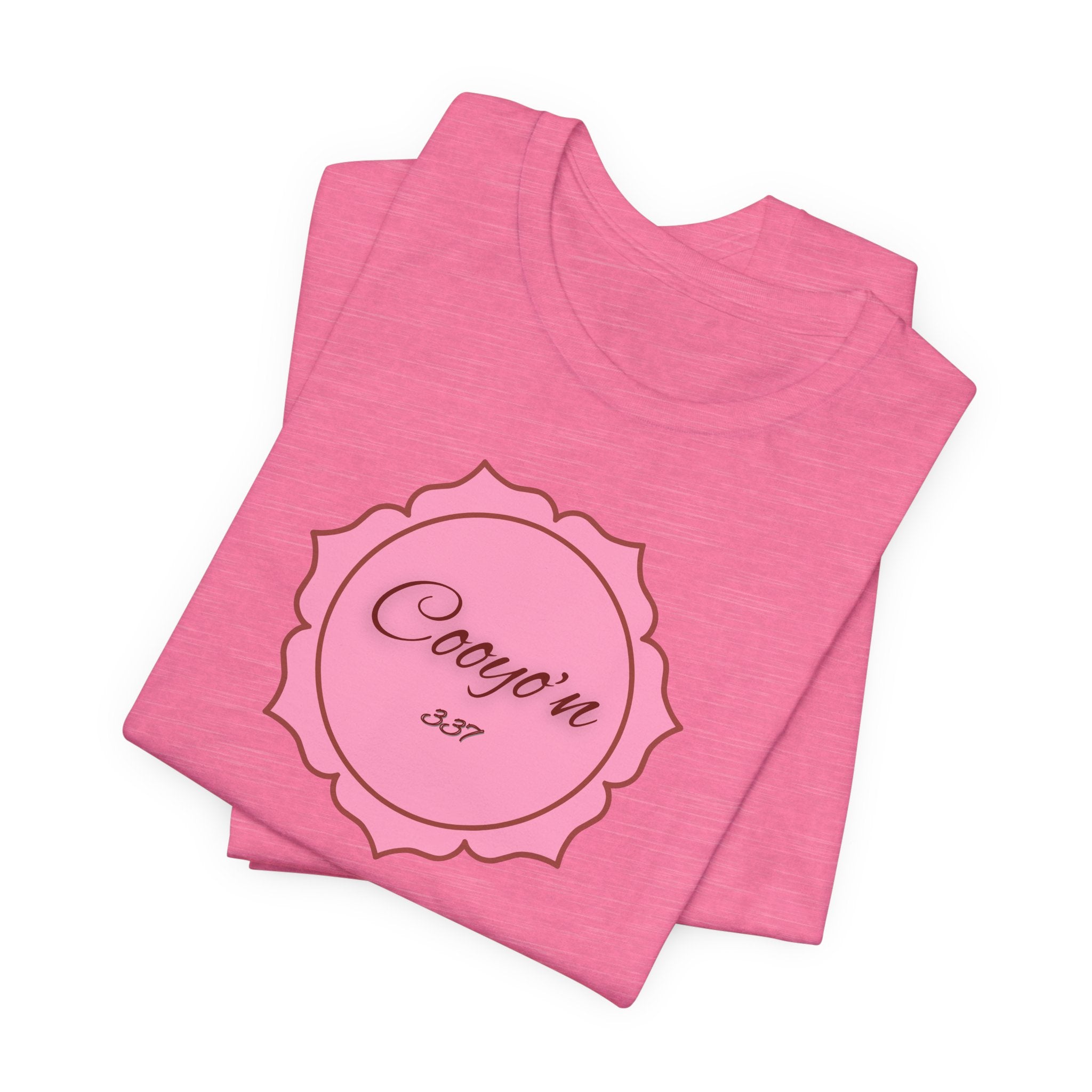 Ladie Soft Tee Perfect Fit - Couy'on in Pink 337