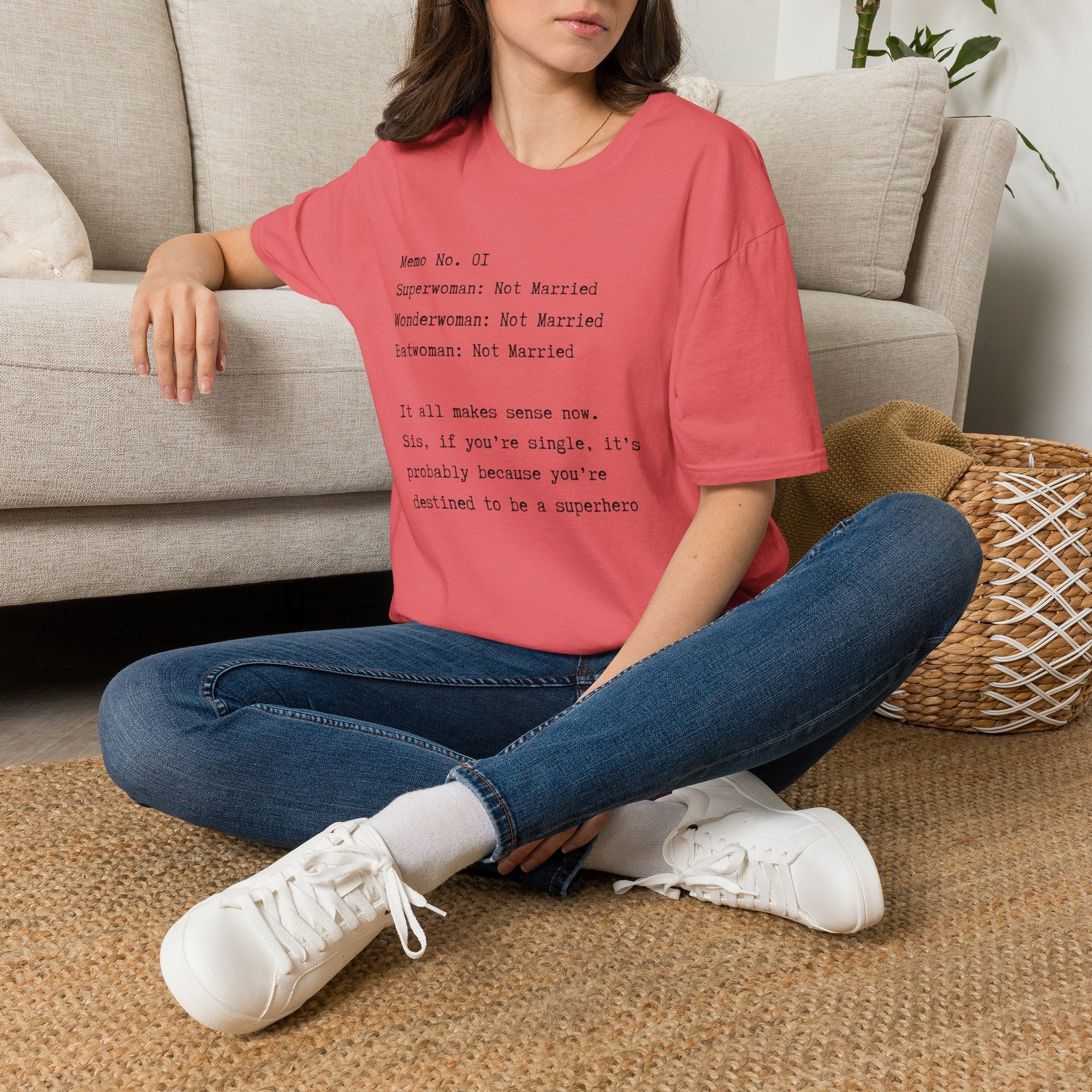 Ladies Super Soft Relaxed - Superwoman