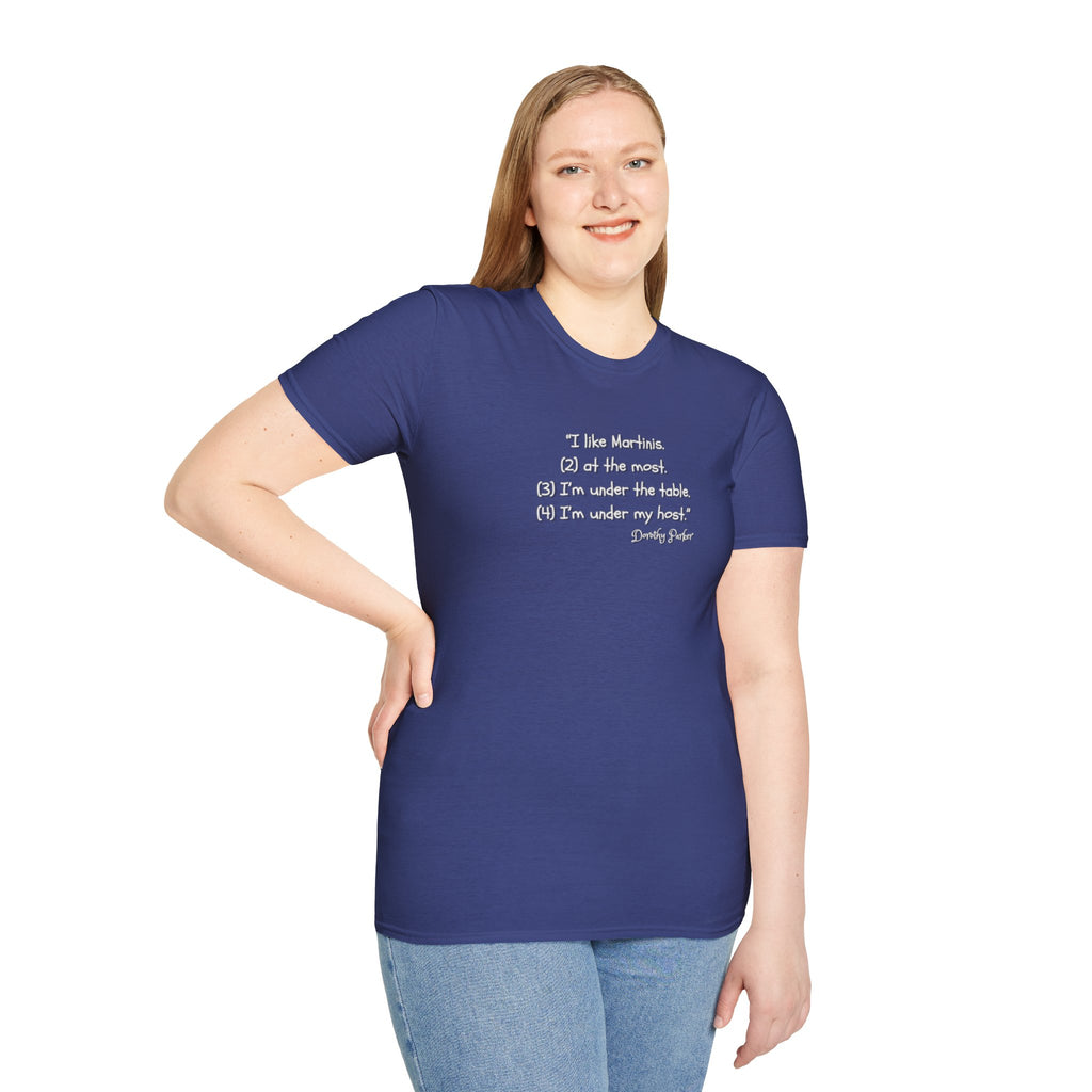 Women's Soft Relaxed Tee - Martinis