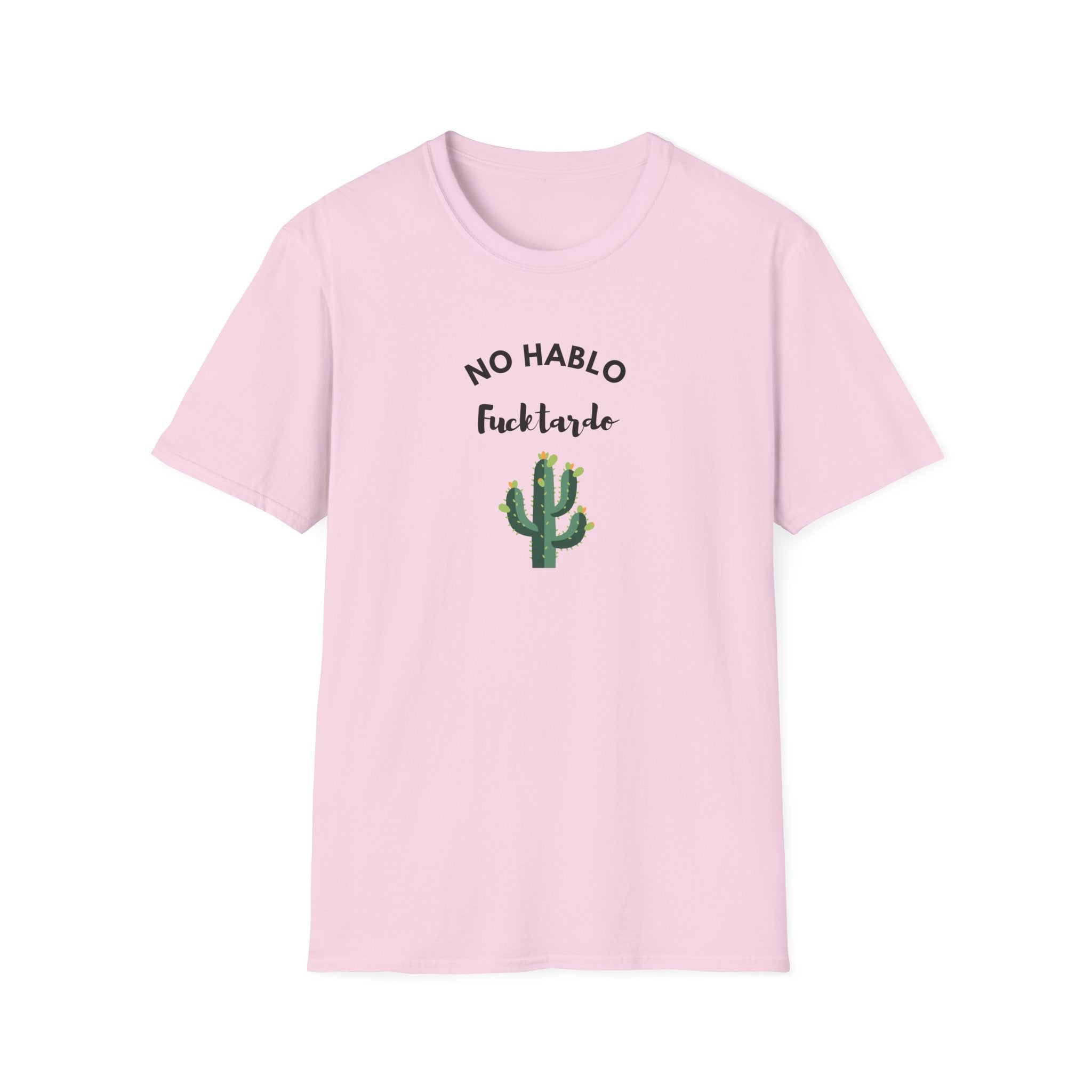 Relaxed Tee - Men & Women - No Hablo with 1 Cactus