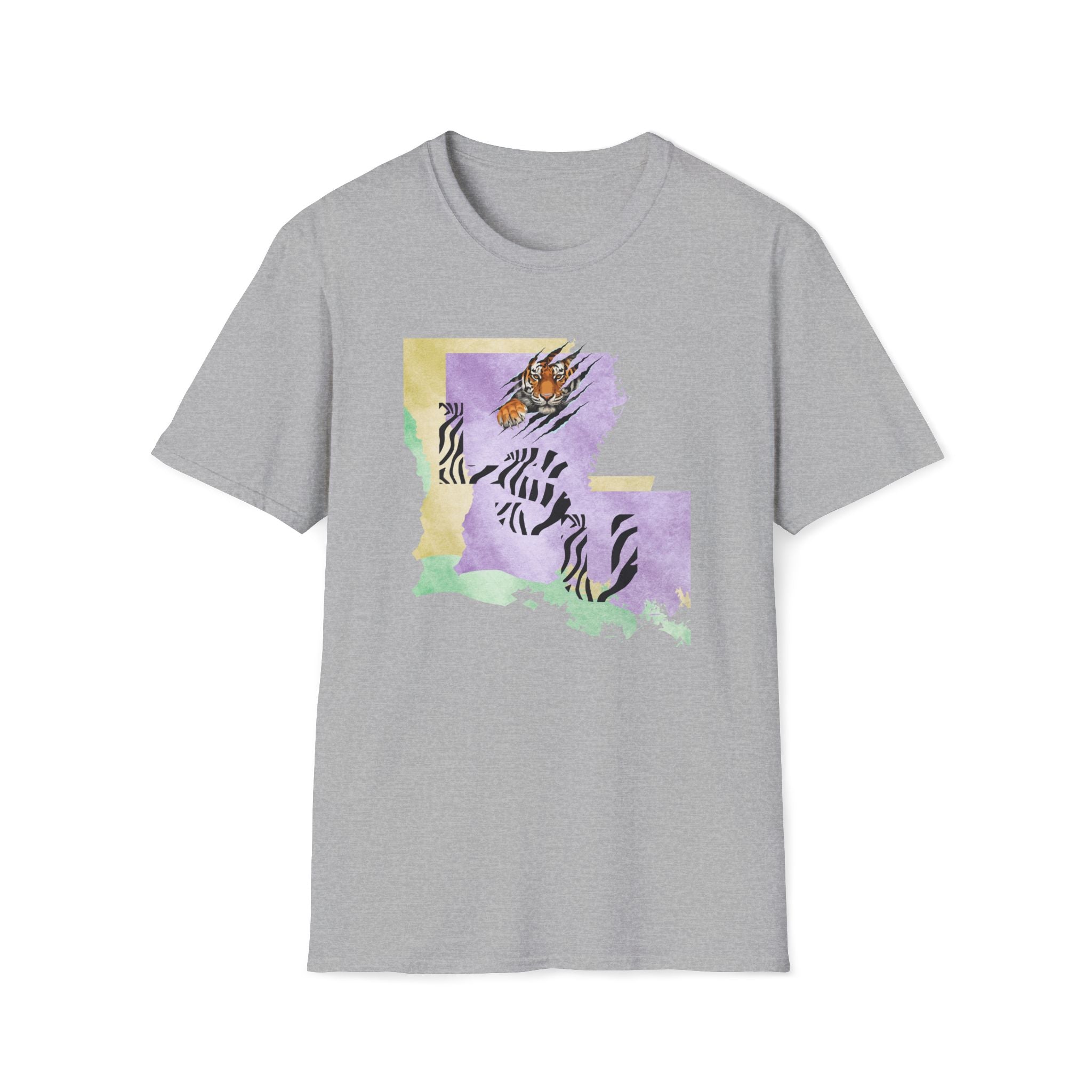 Mens Soft and Relaxed T Shirt - LSU Tigers
