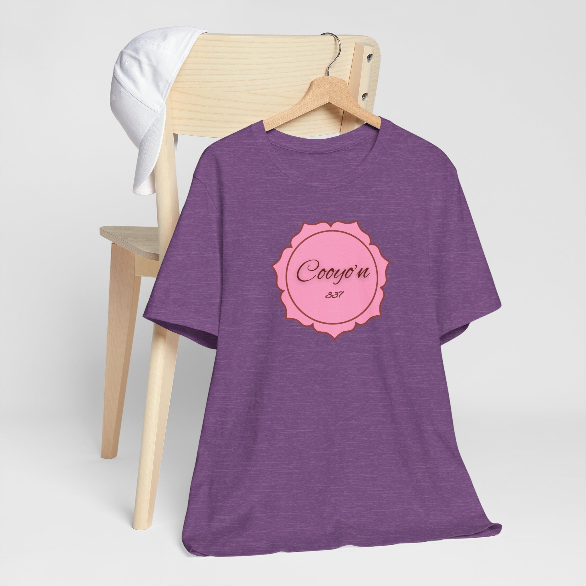 Ladie Soft Tee Perfect Fit - Couy'on in Pink 337