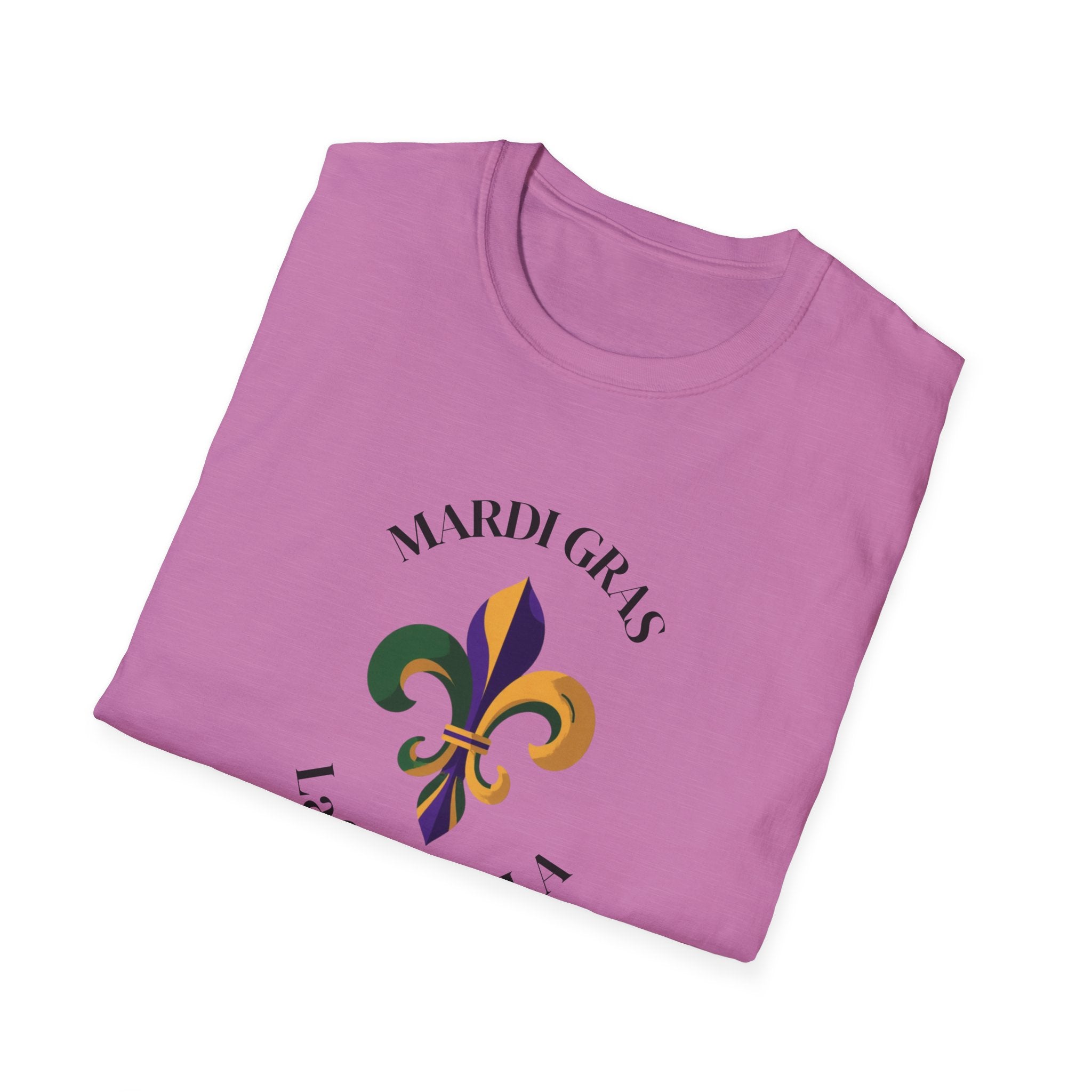 Relaxed Tee Men and Women  Mardi Gras Lafayette La