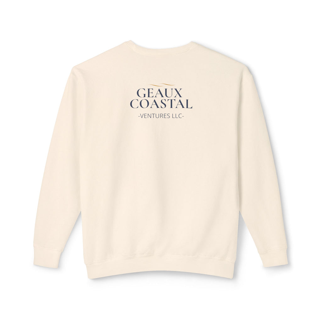 Ladies Lightweight Crewneck Sweatshirt - It's fine but Jesus will know