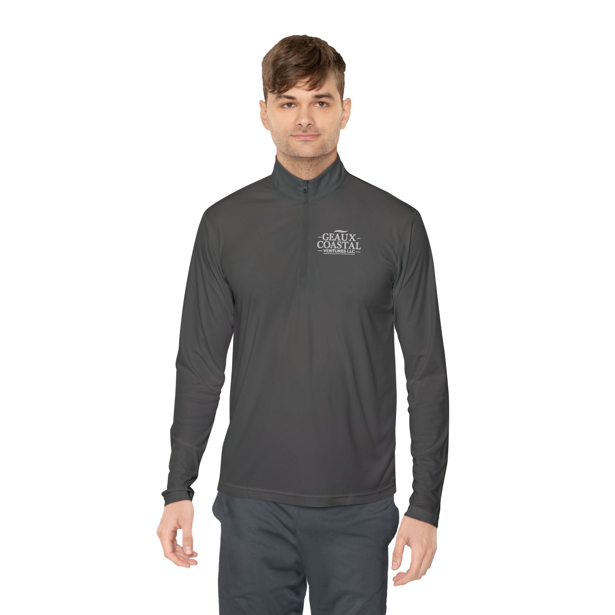 Geaux Coastal Original Quarter-Zip Pullover (Men & Women)