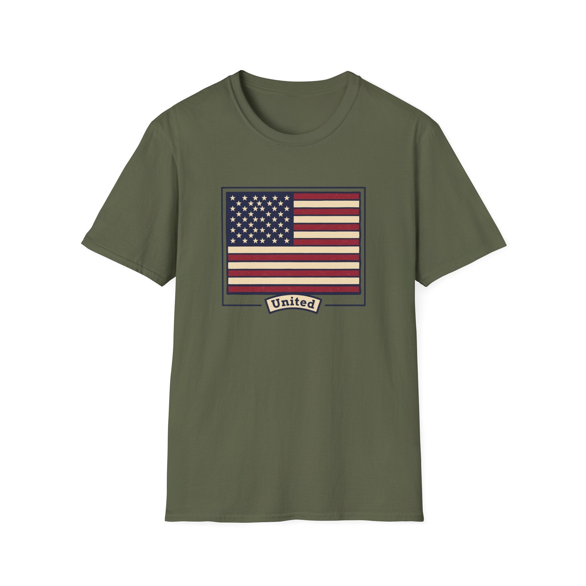 Men and Women - Regular Fit - American Flag and George Washington