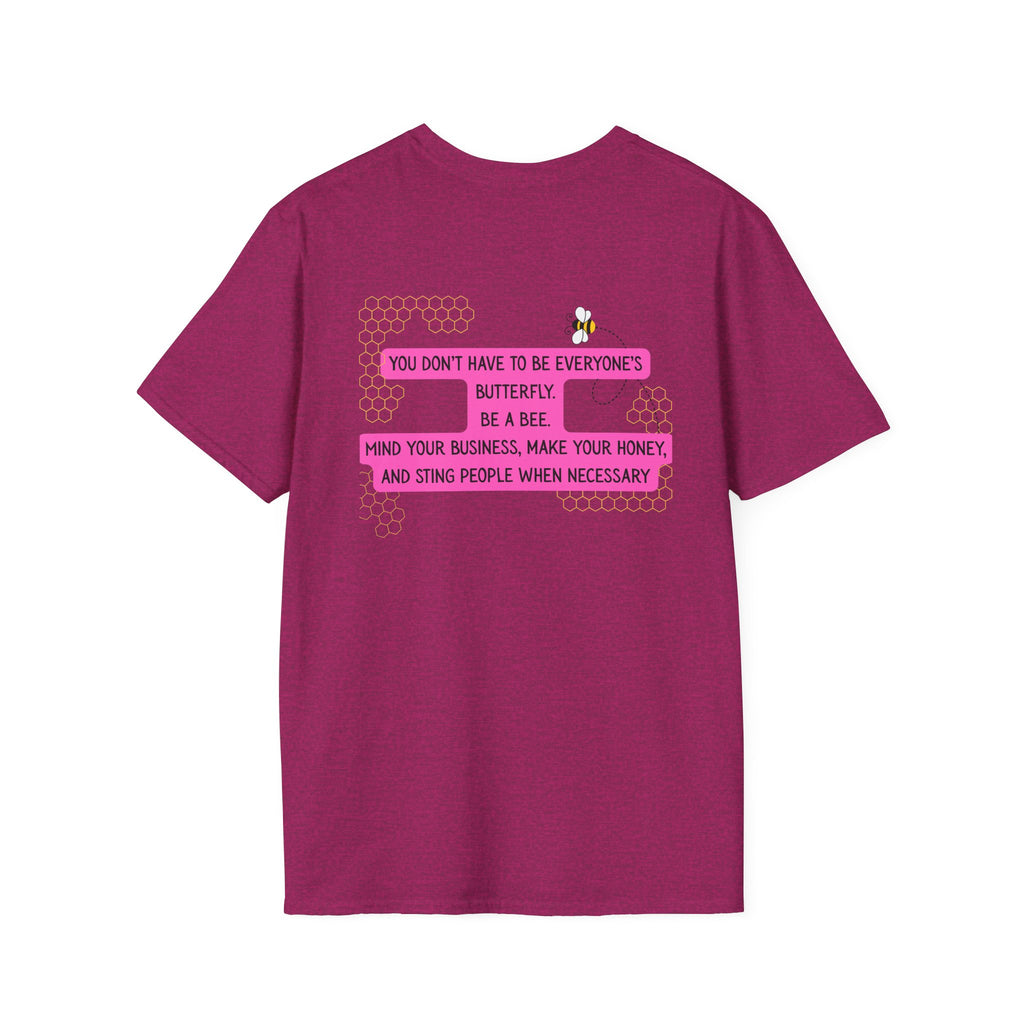 Ladies Soft Relaxed Tee - Be a Bee Funny