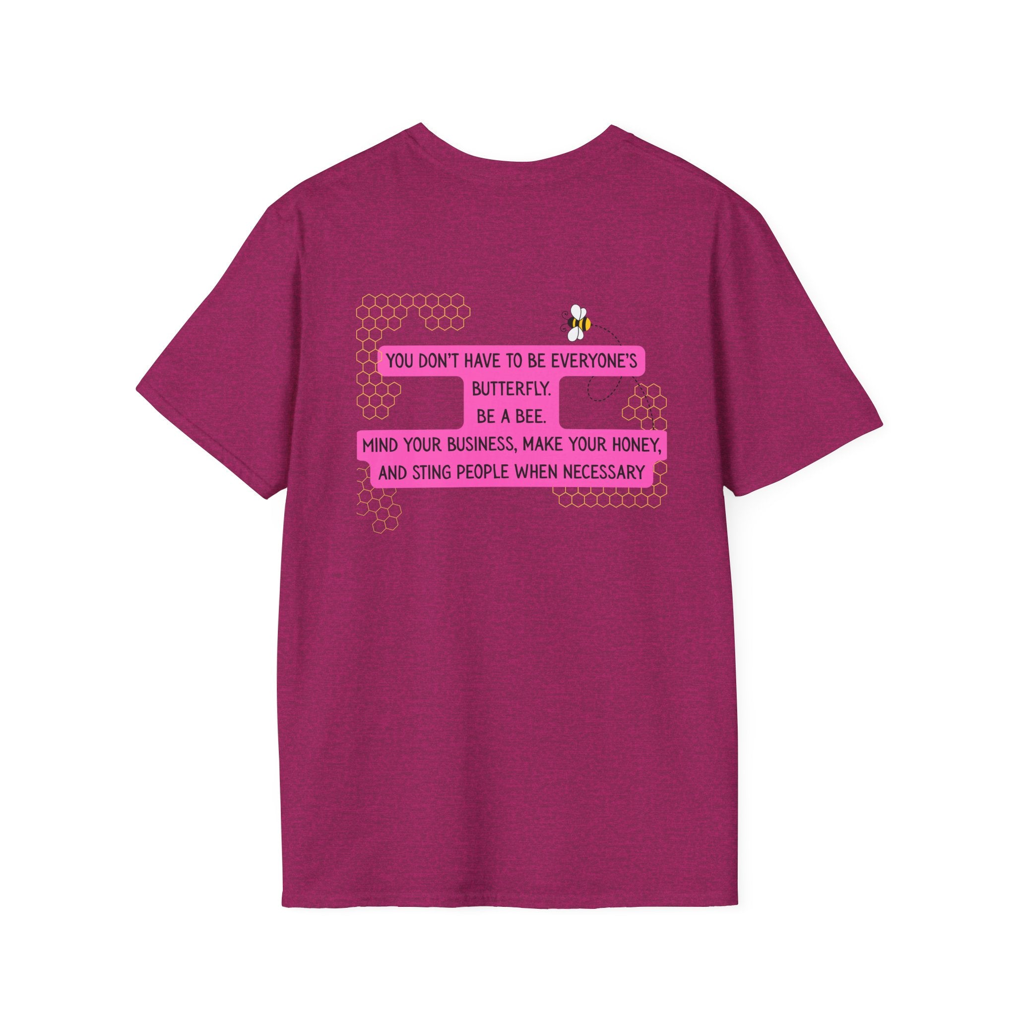 Ladies Soft Relaxed Tee - Be a Bee Funny