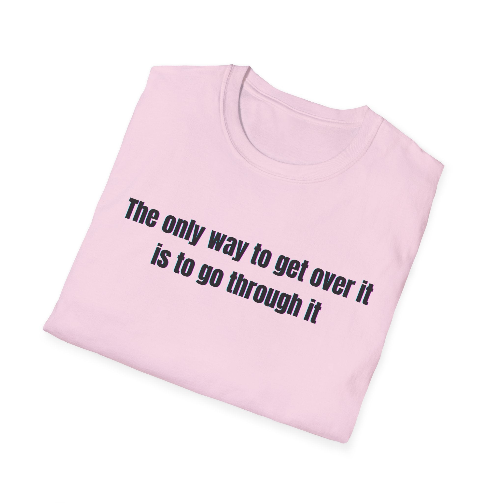 Soft Relaxed Cotton Tee - Men and Women - Going through it