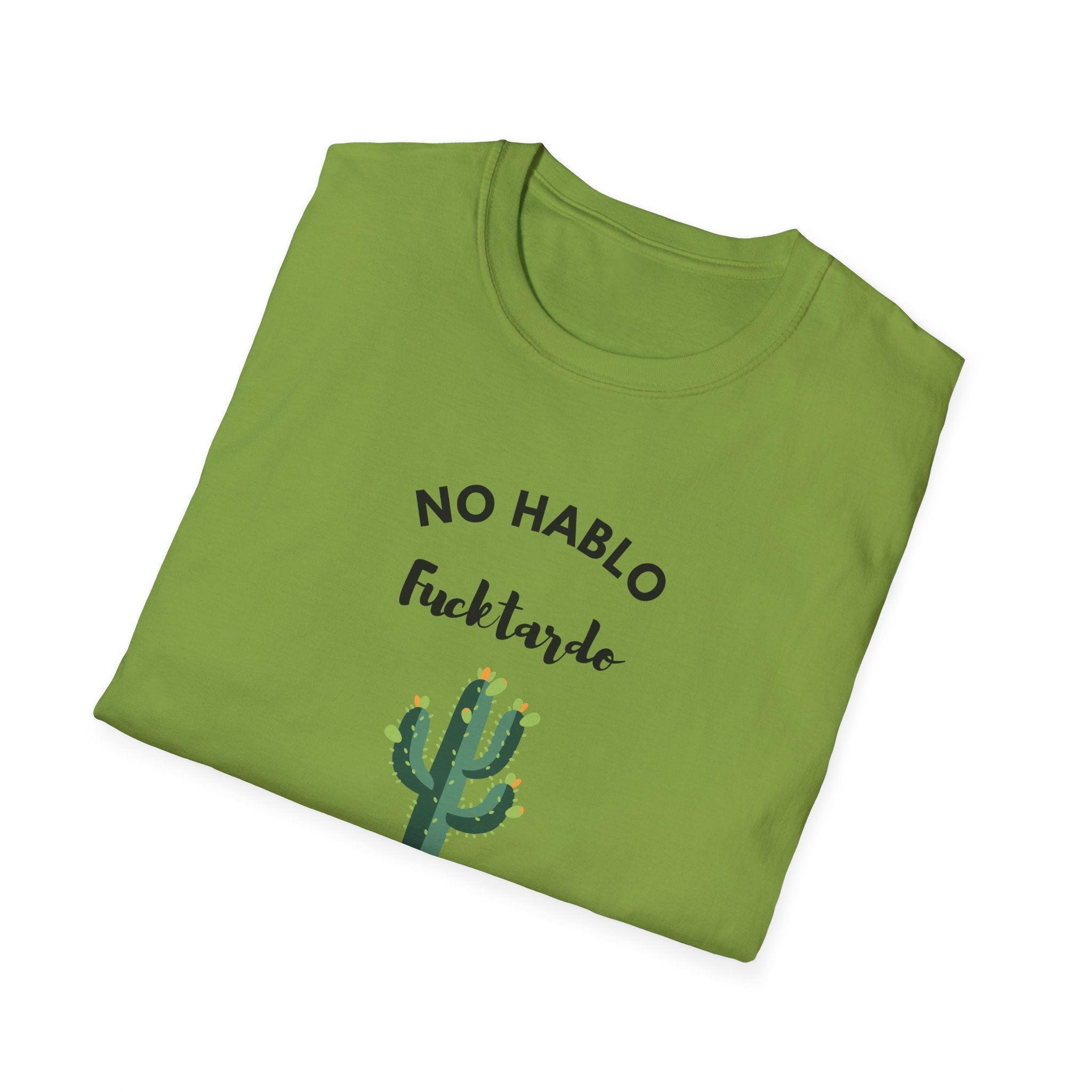 Relaxed Tee - Men & Women - No Hablo with 1 Cactus