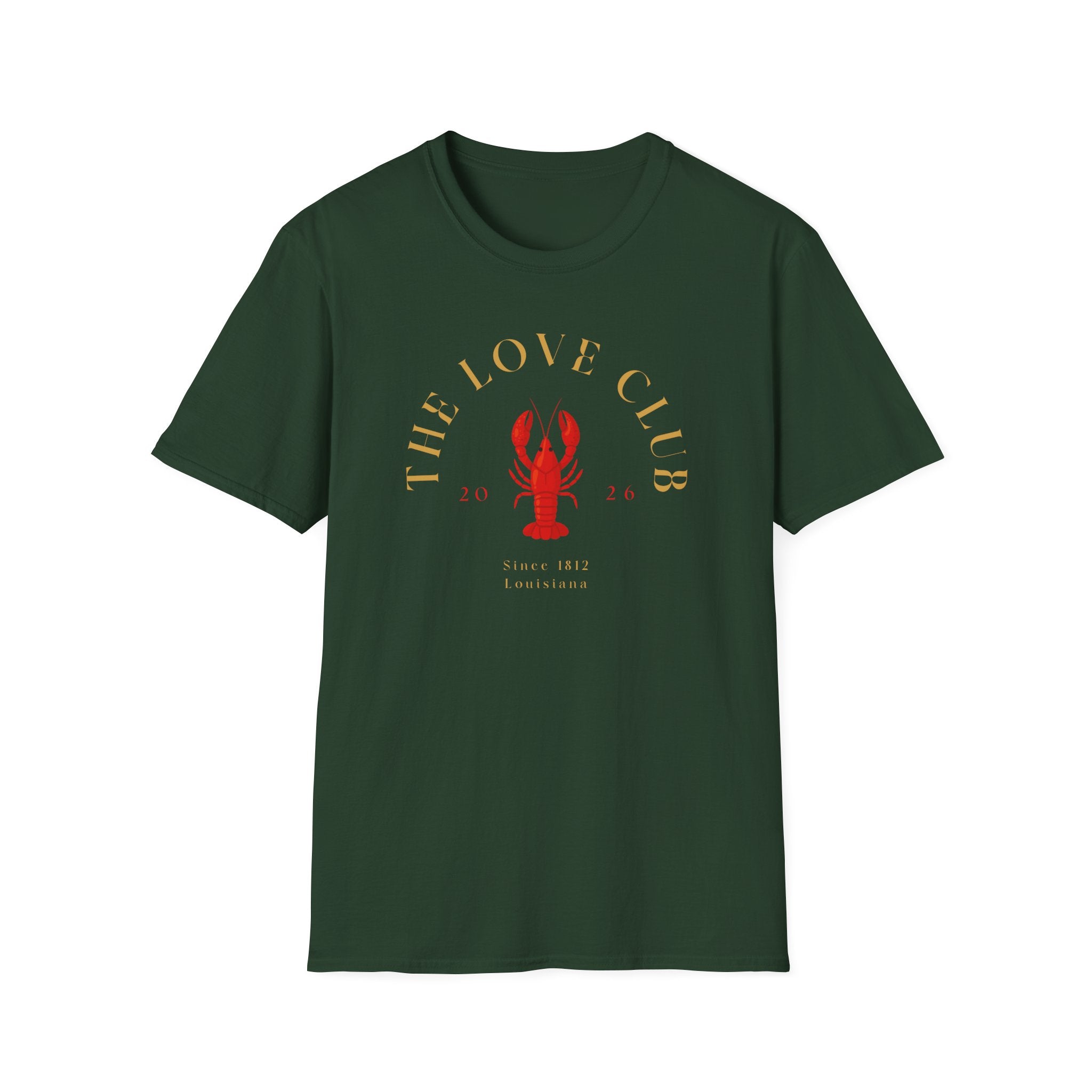 Softstyle Tee - Relaxed Fit  (Men & Women)  Love Club Louisiana