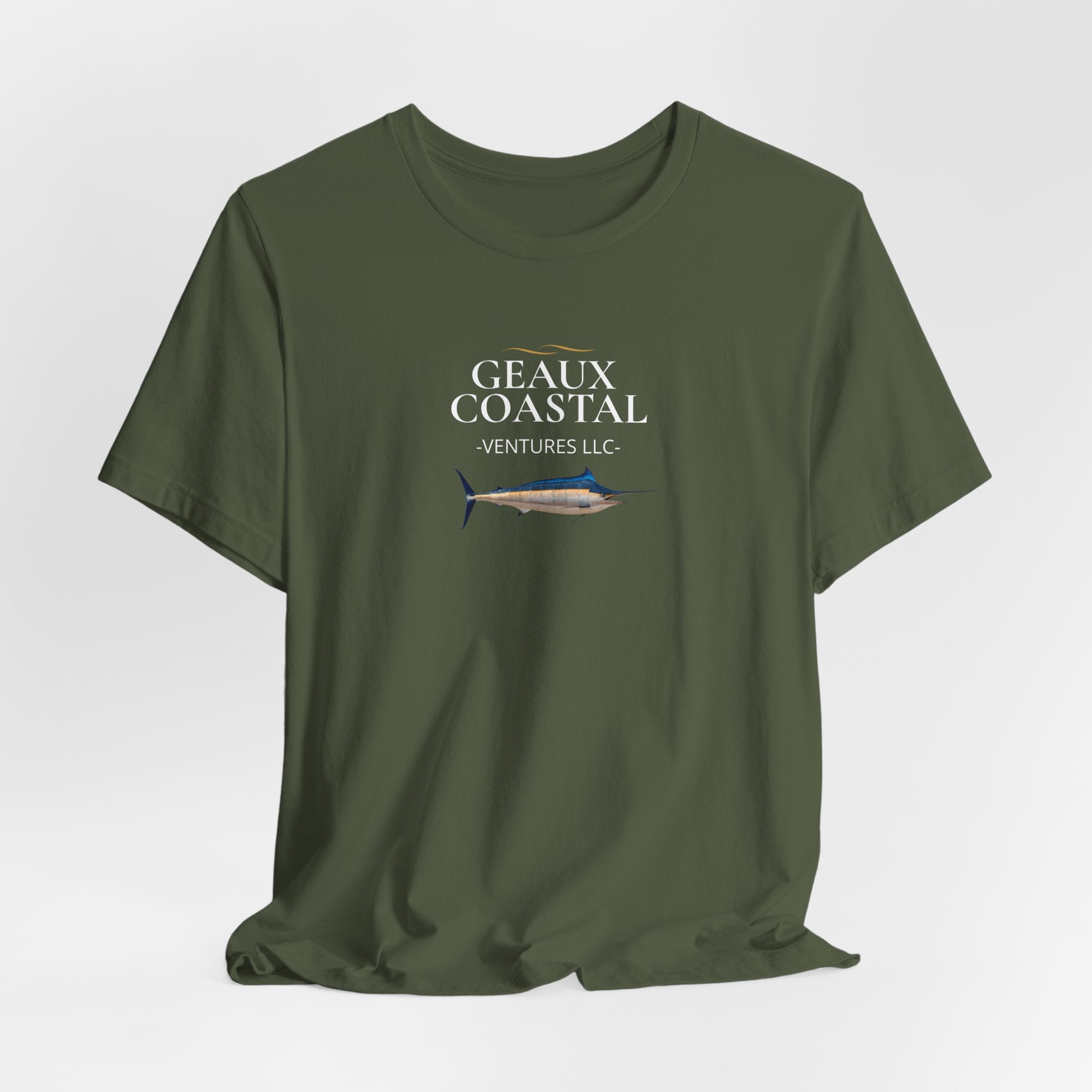 Men's Soft Relaxed Tee - Geaux Costal Marlin