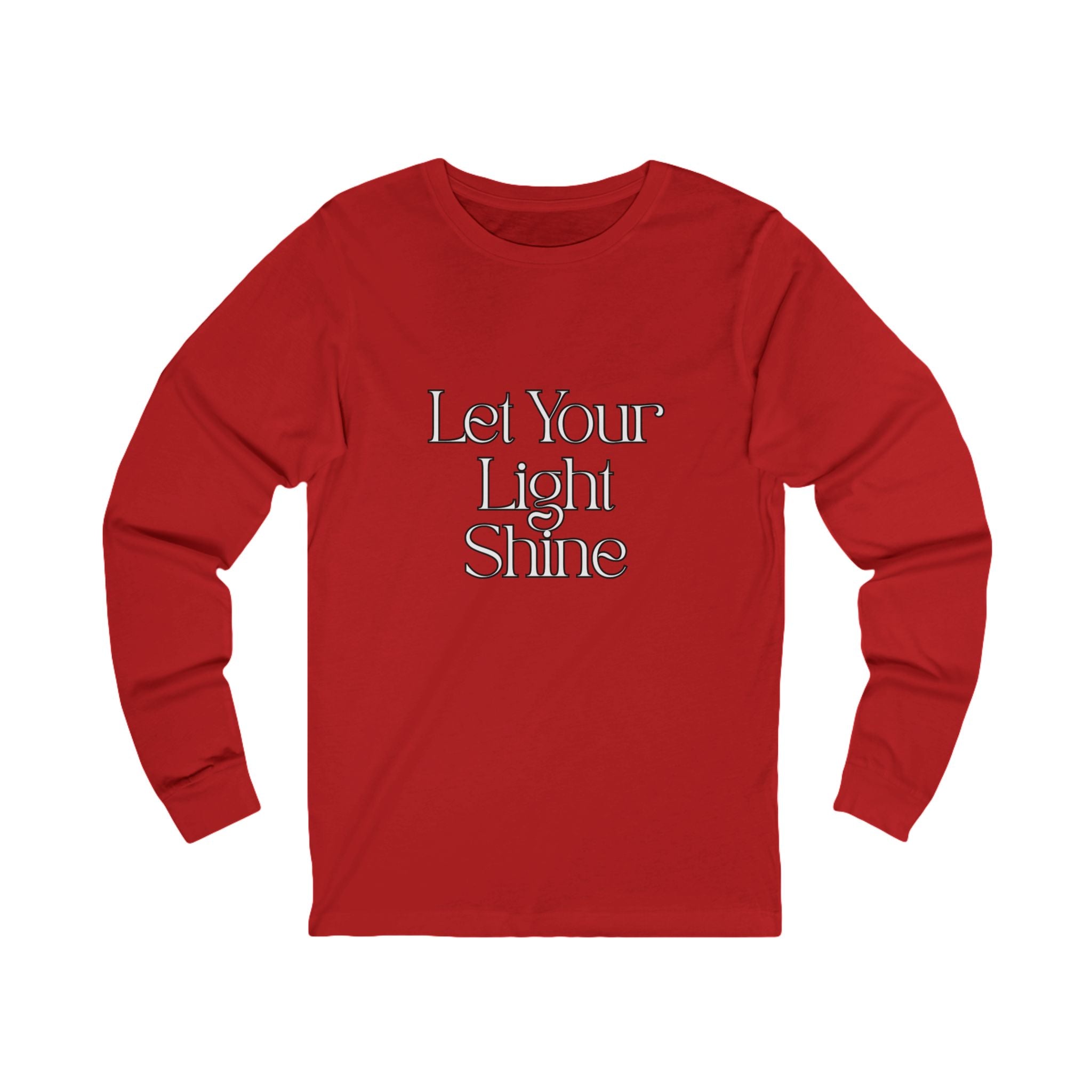 Men or Women's Jersey Long Sleeve Tee