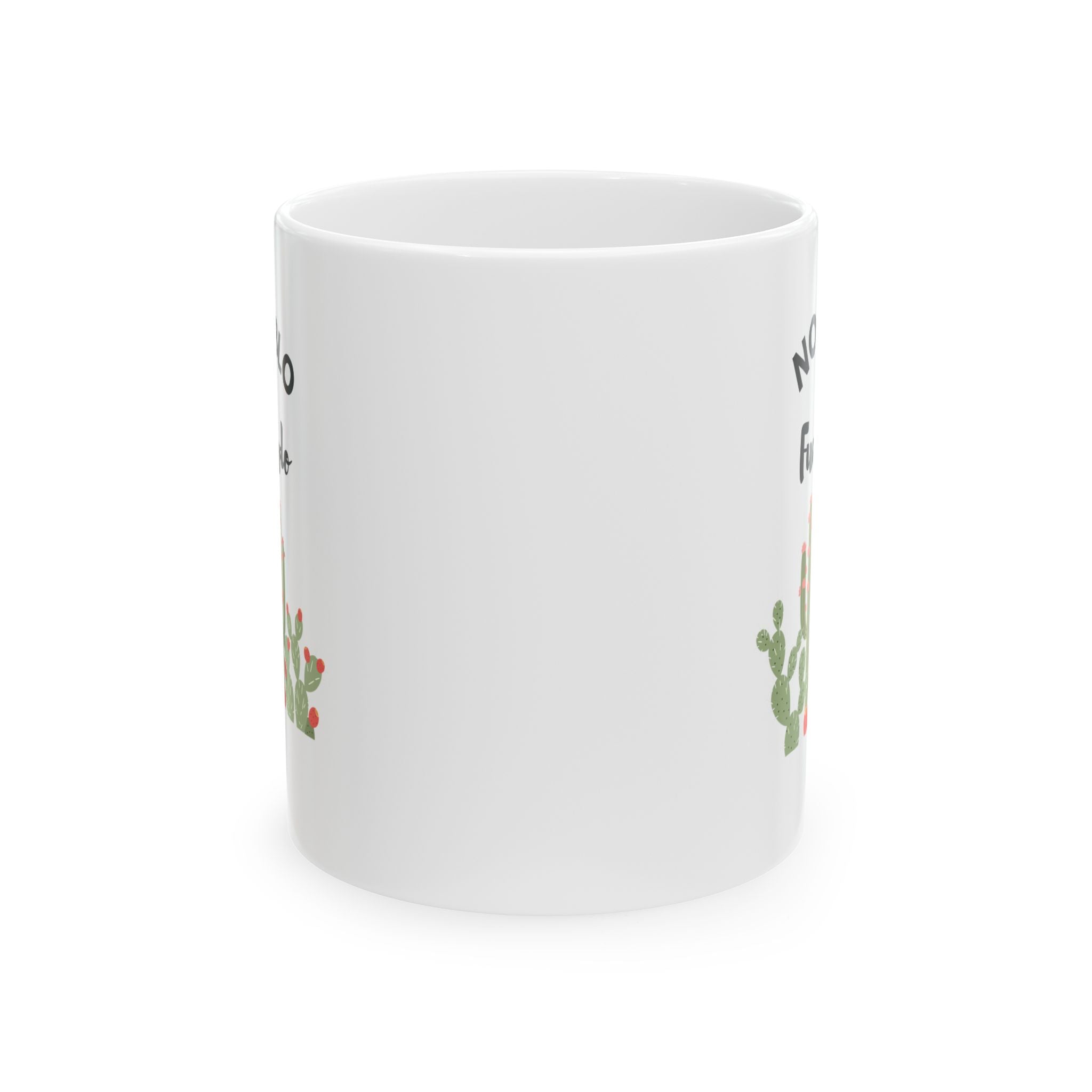 Coffee Mug - No Hablo Fucktardo (white)