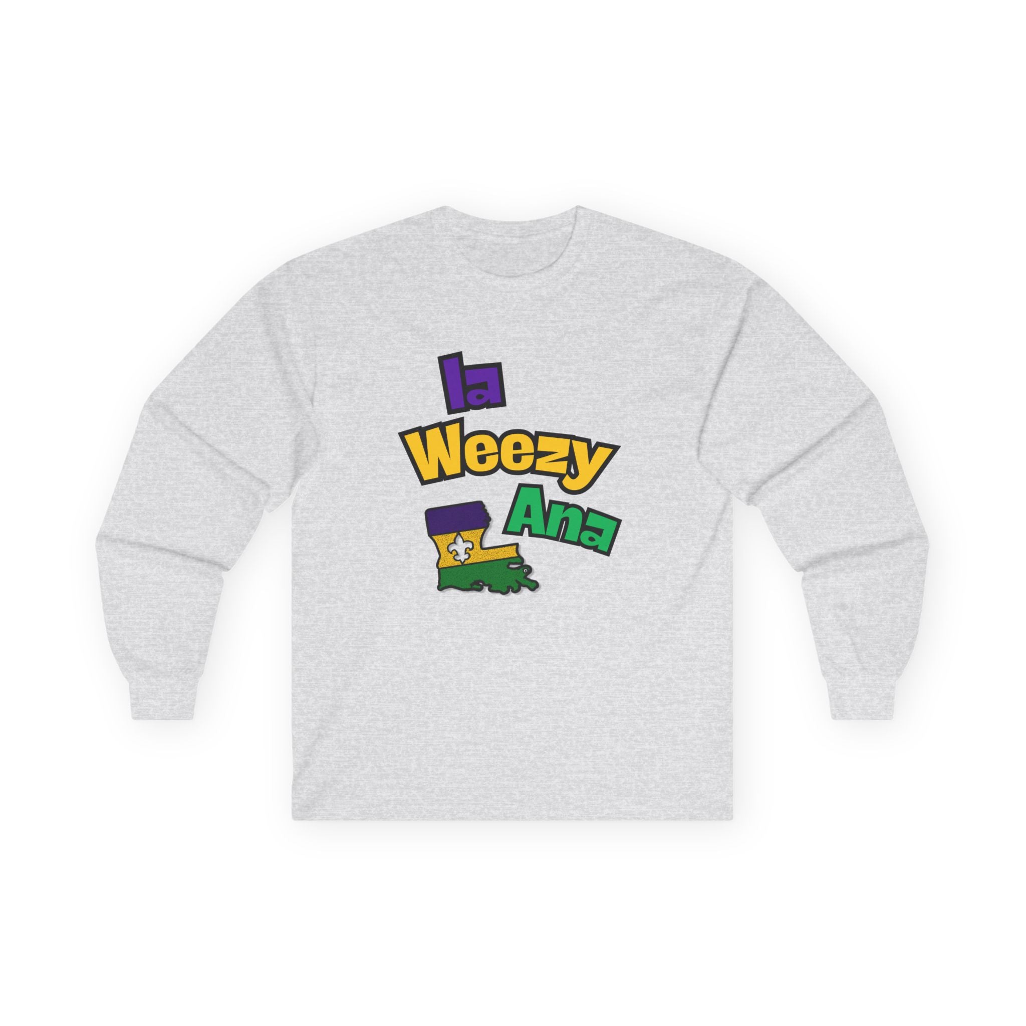 Relaxed  (Men & Women) Ultra Cotton Long Sleeve Tee - La Weezy Ana