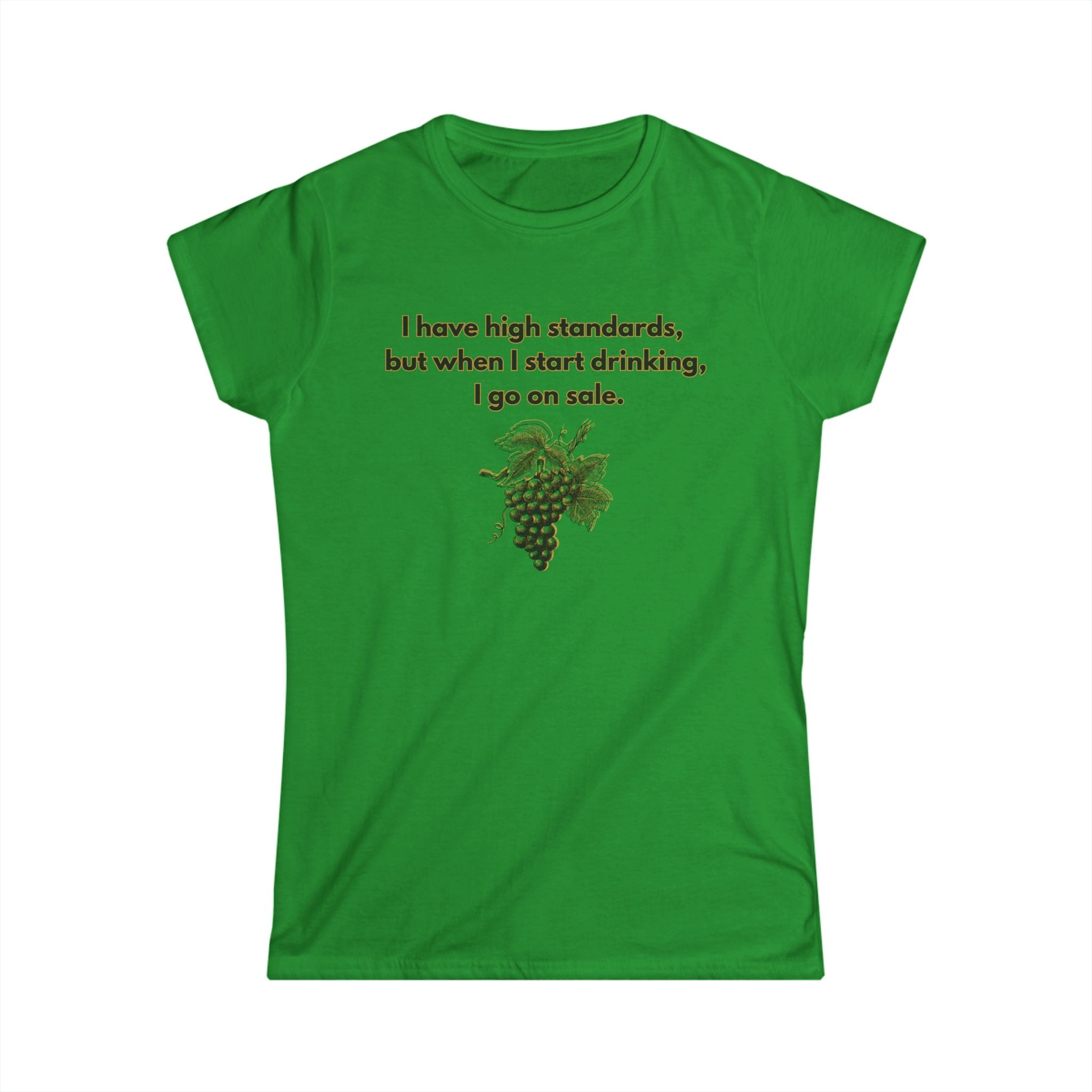 Women's Softstyle Tee - Fitted - Going on Sale Wine