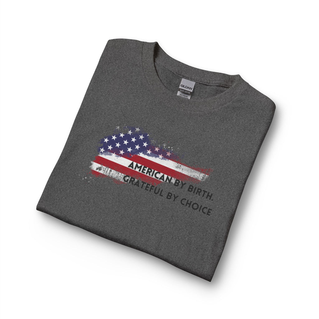 Long Sleeve Classic Fit - Men or Women American by birth, grateful by choice