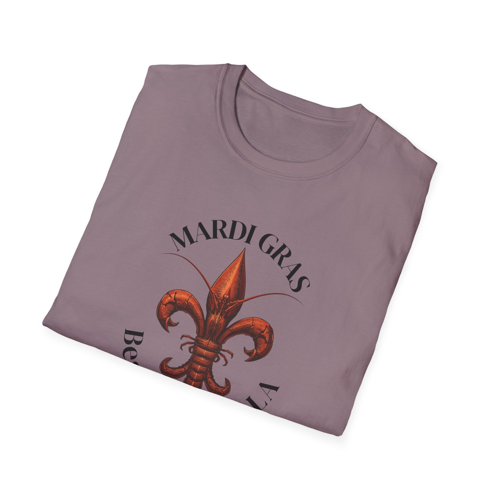 relaxed mens tee - beaux bridge mardi gras