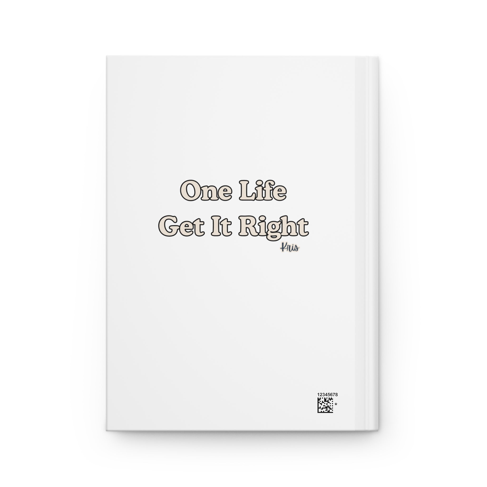 Hardcover Journal Matte - But did you die Journal