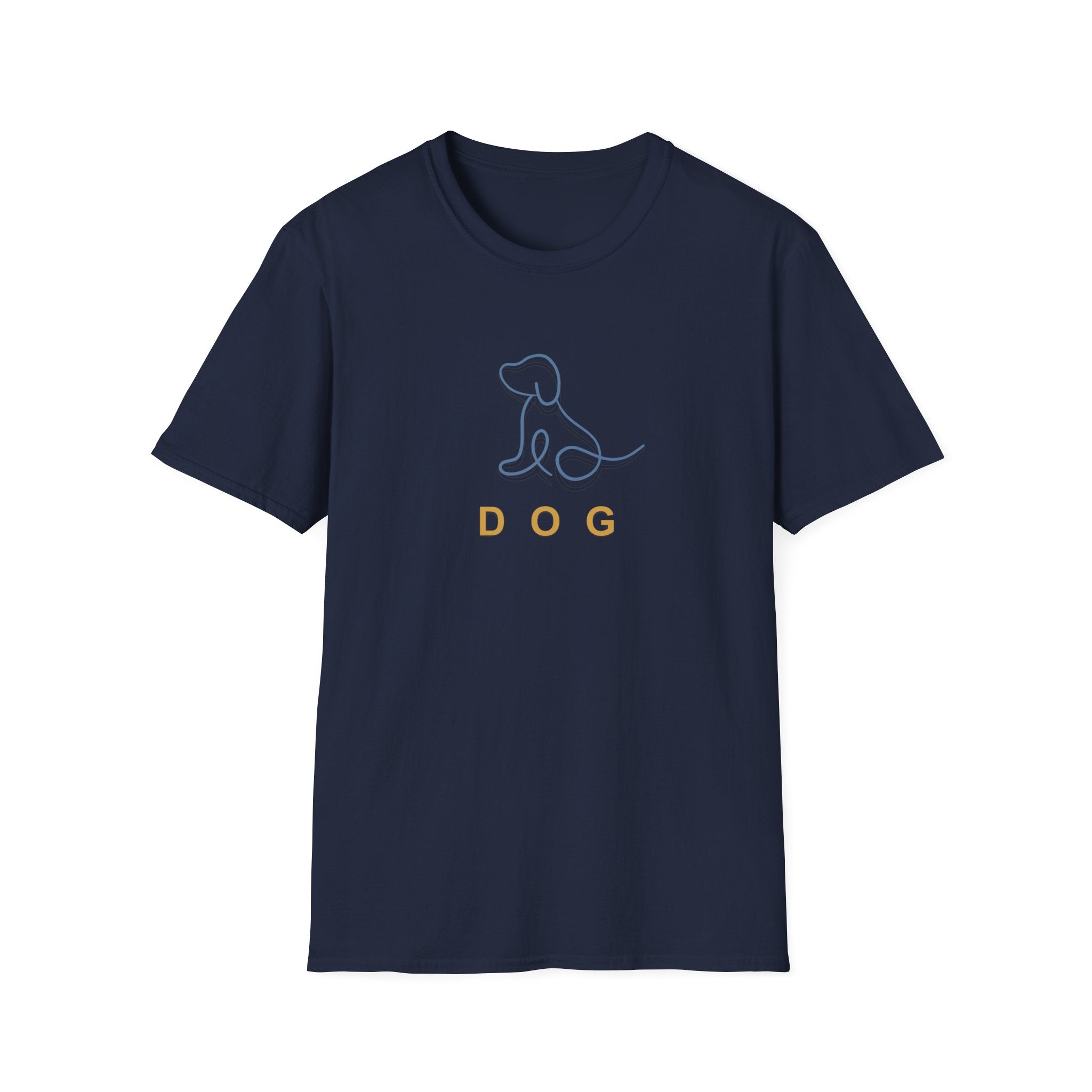 Men and Women Dog Soft Relaxed T Shirt