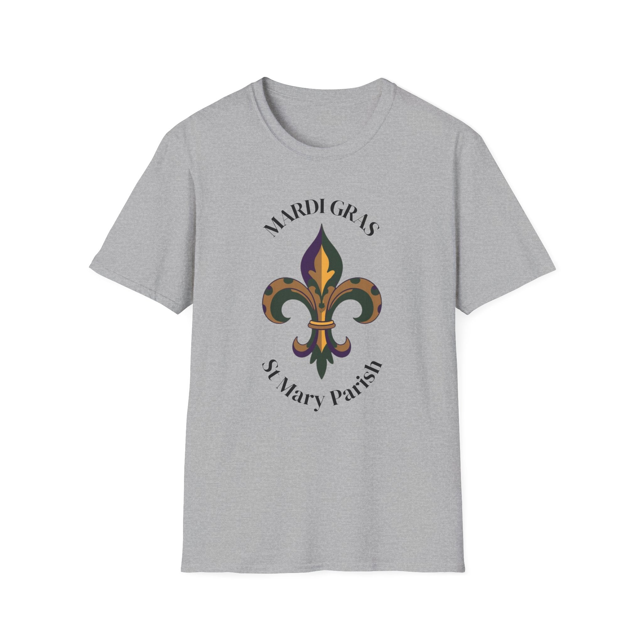 Relaxed Tee Men and Women- Mardi Gras St Mary Parish