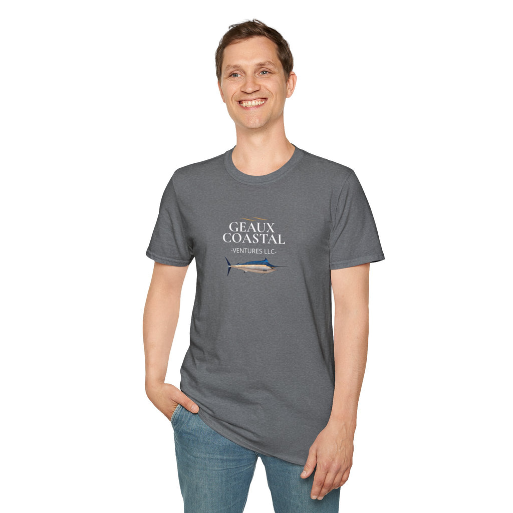 Soft Relaxed Mens Geaux Coastal Marlin Tee
