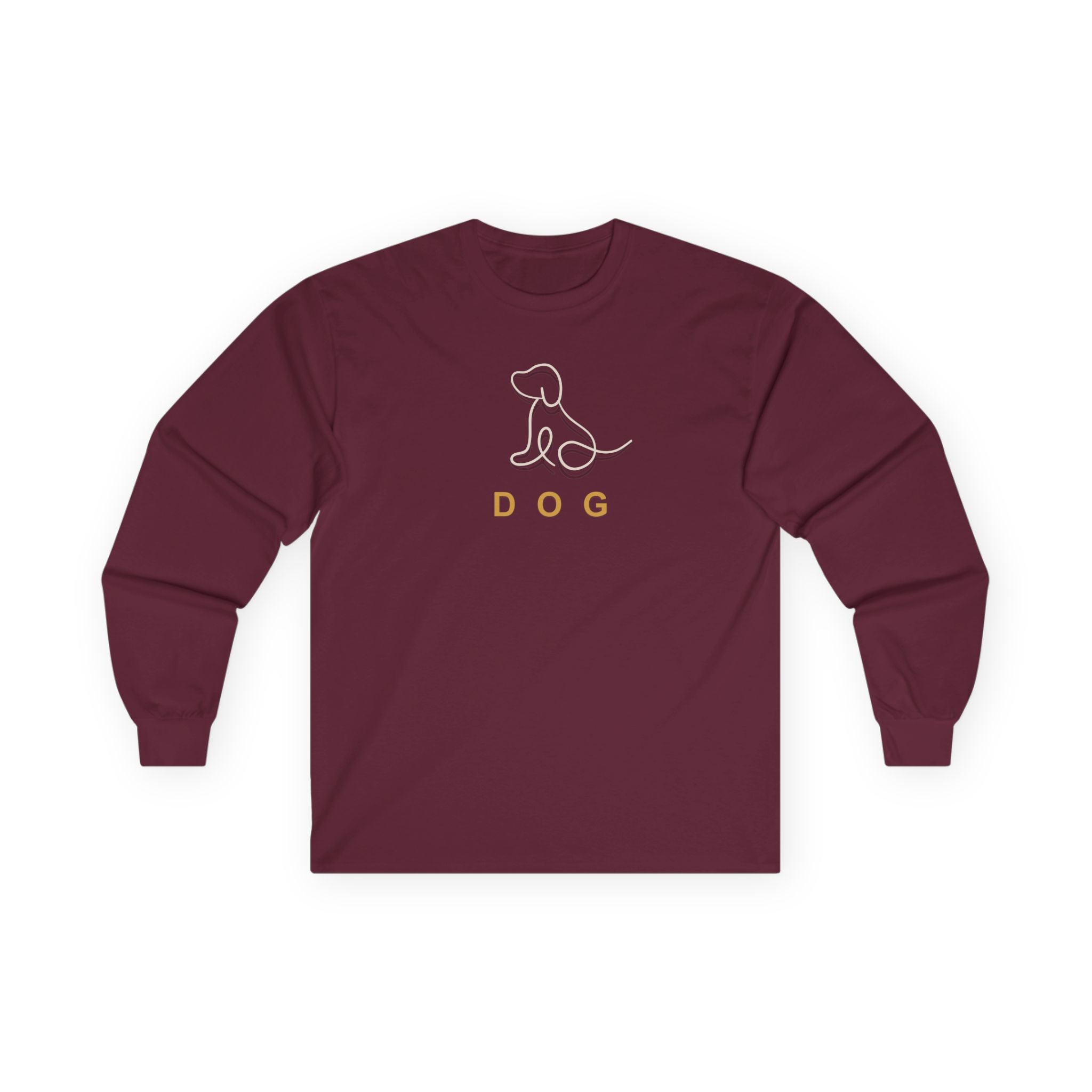 Normal Fit Long Sleeve Soft Shirt - Men and Women DOG