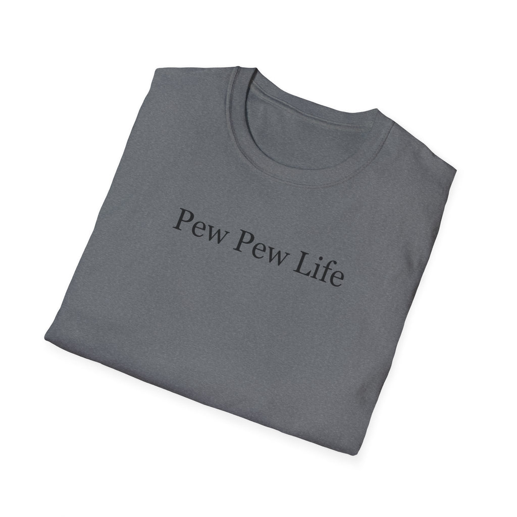 Relaxed Men's Tee - Pew Pew Life
