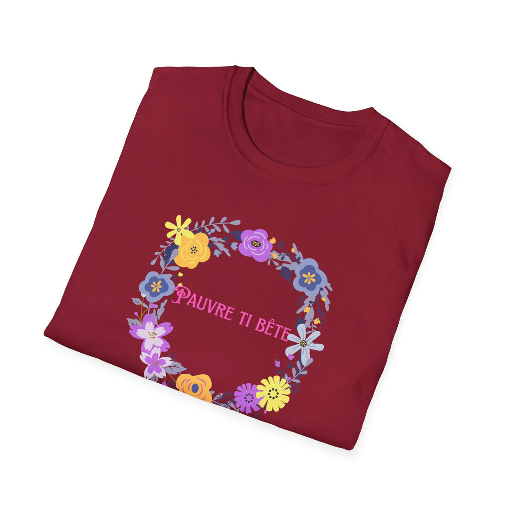 Ladies More Relaxed Soft T Shirt - Pauvre ti bête