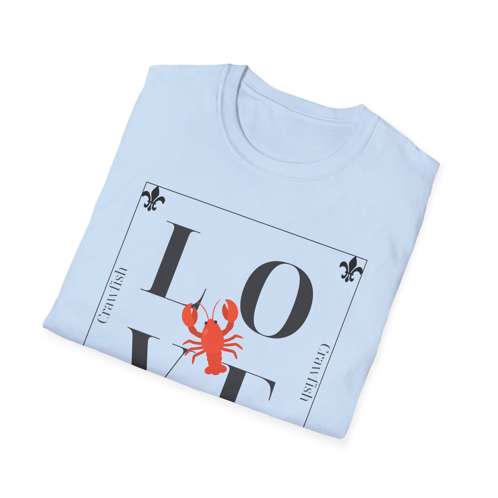 Unisex Soft Relaxed Tee - Crawfish Love (Men & Women)