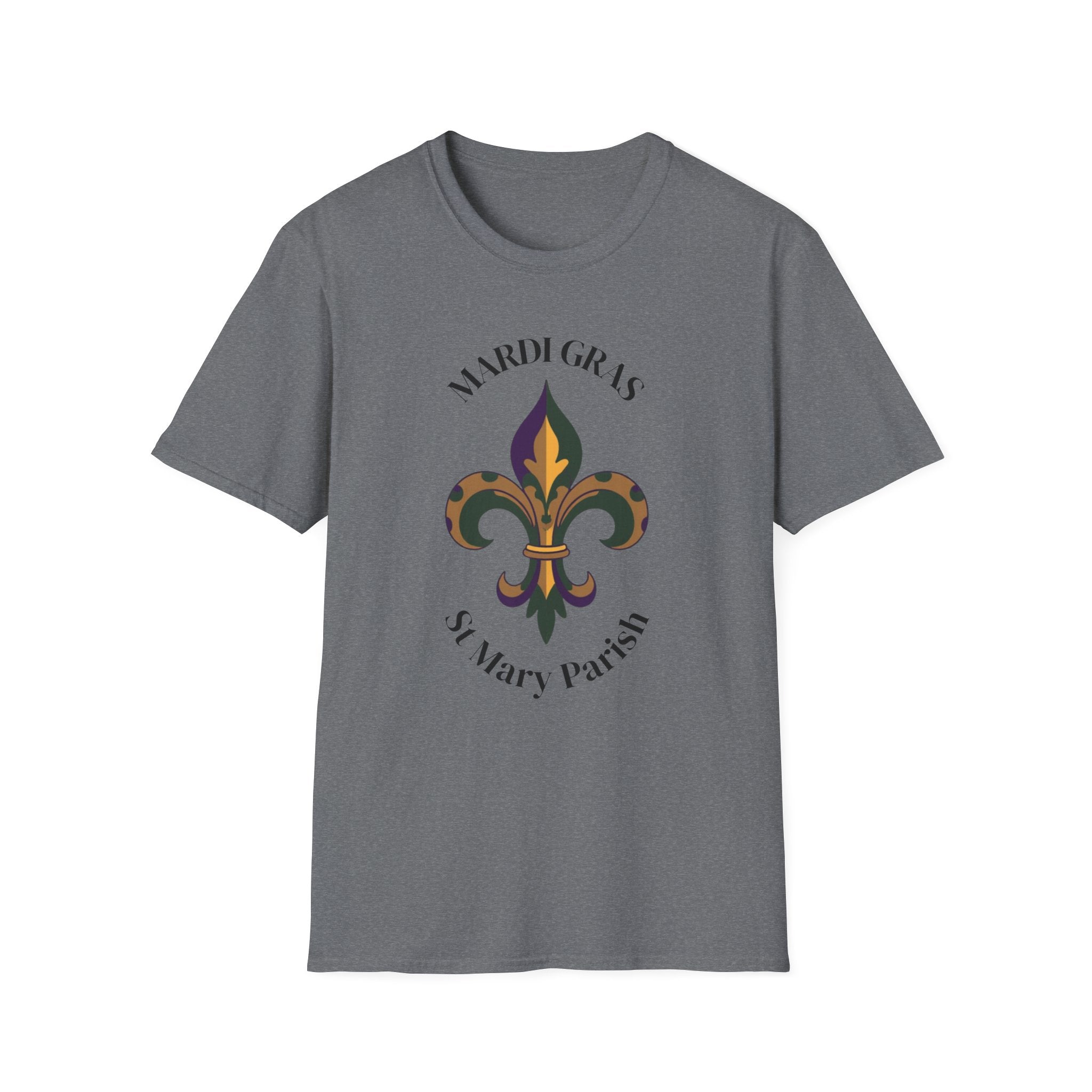 Relaxed Tee Men and Women- Mardi Gras St Mary Parish