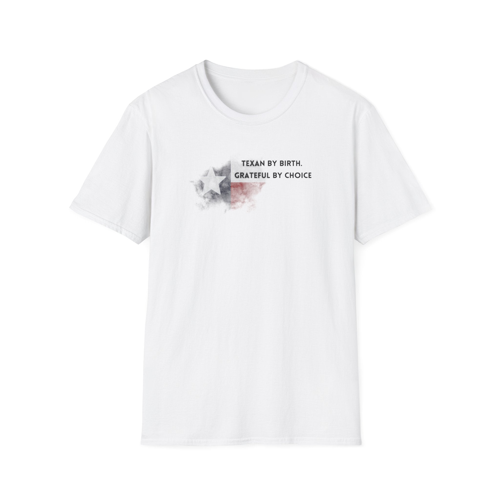 Soft Relaxed Tee - Men and Women- Texan by birth