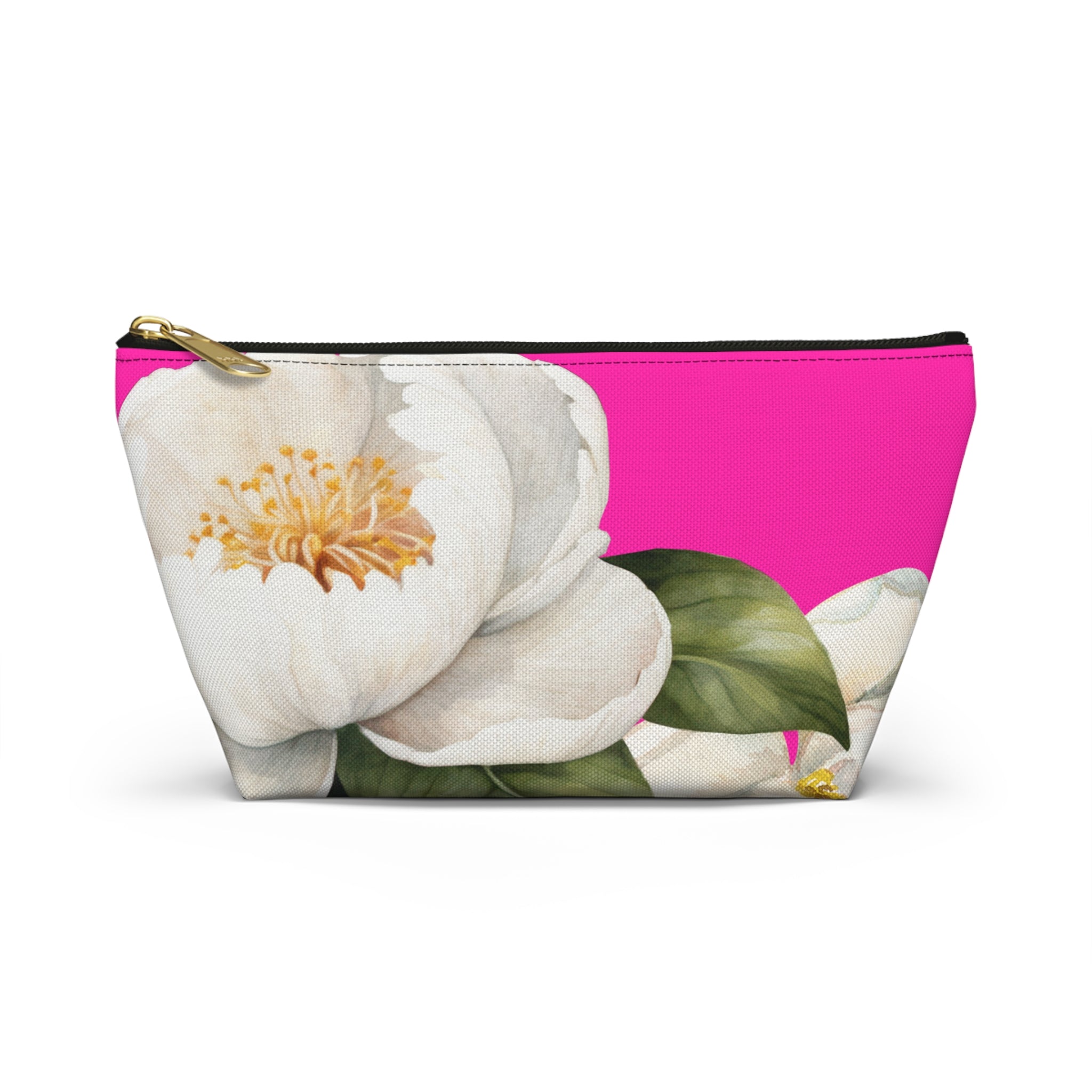 Accessory Pouch w T-bottom - Pink Magnolia