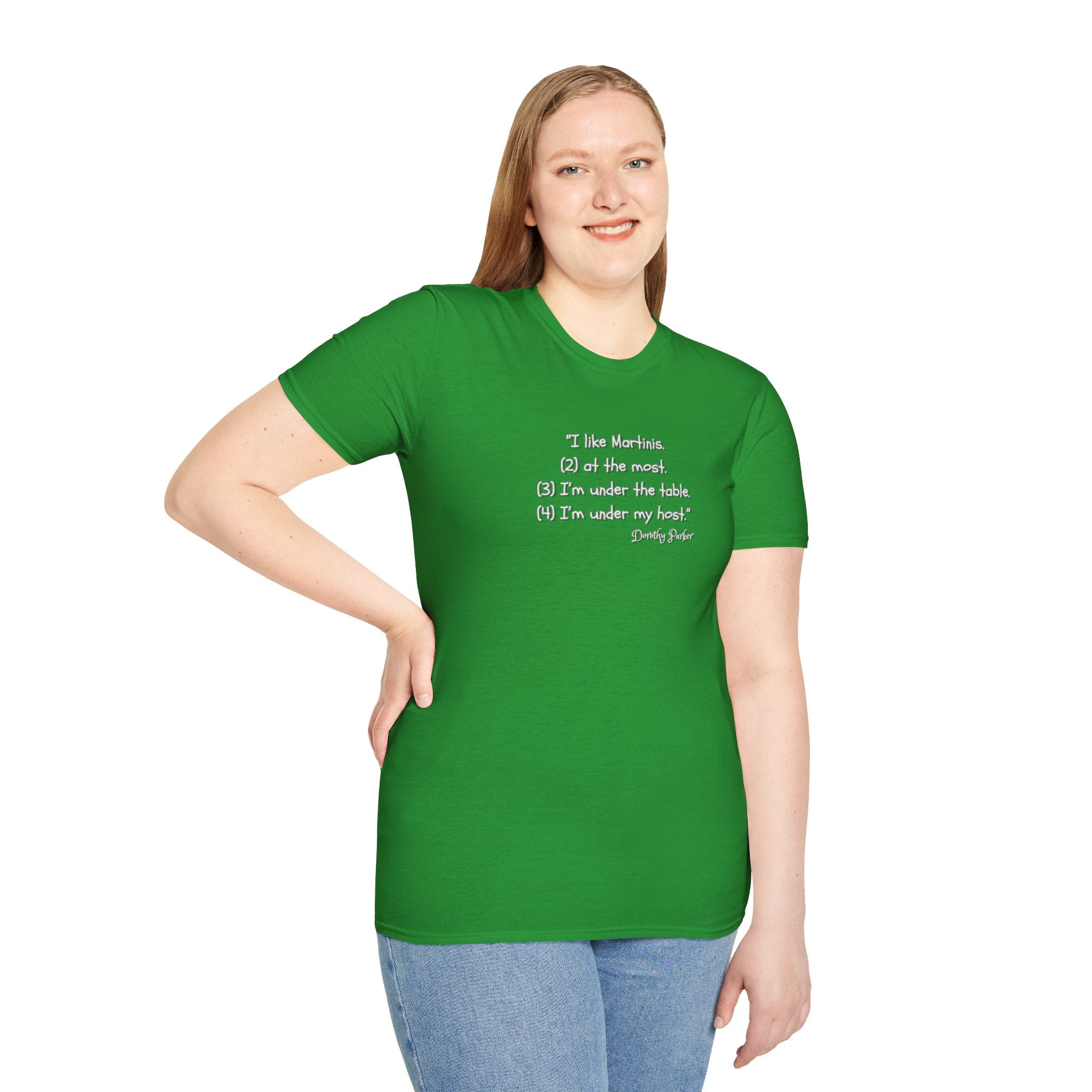 Women's Soft Relaxed Tee - Martinis