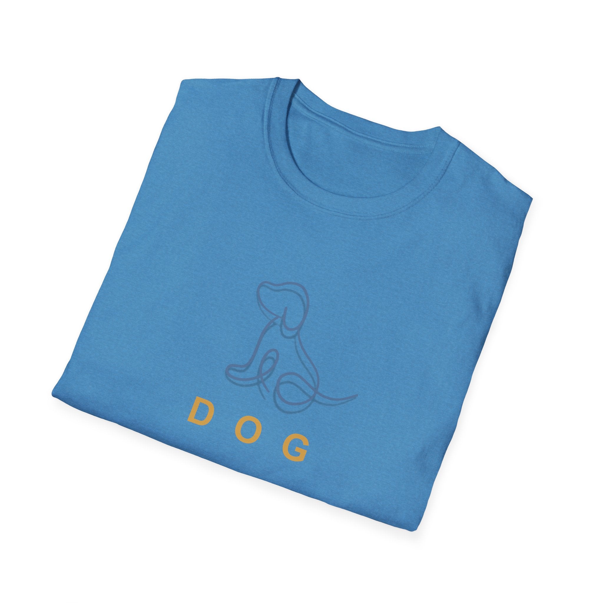 Men and Women Dog Soft Relaxed T Shirt