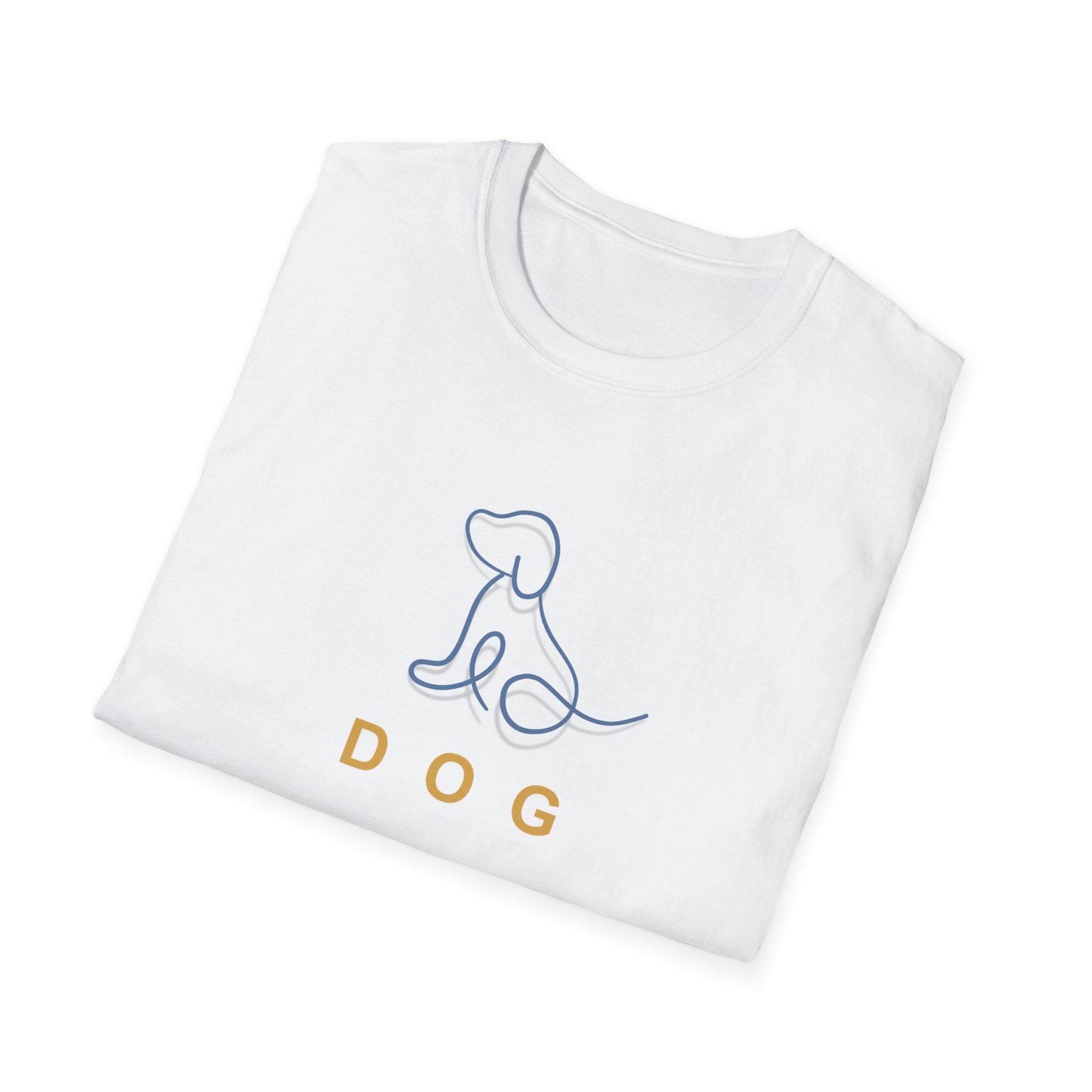 Men and Women Dog Soft Relaxed T Shirt