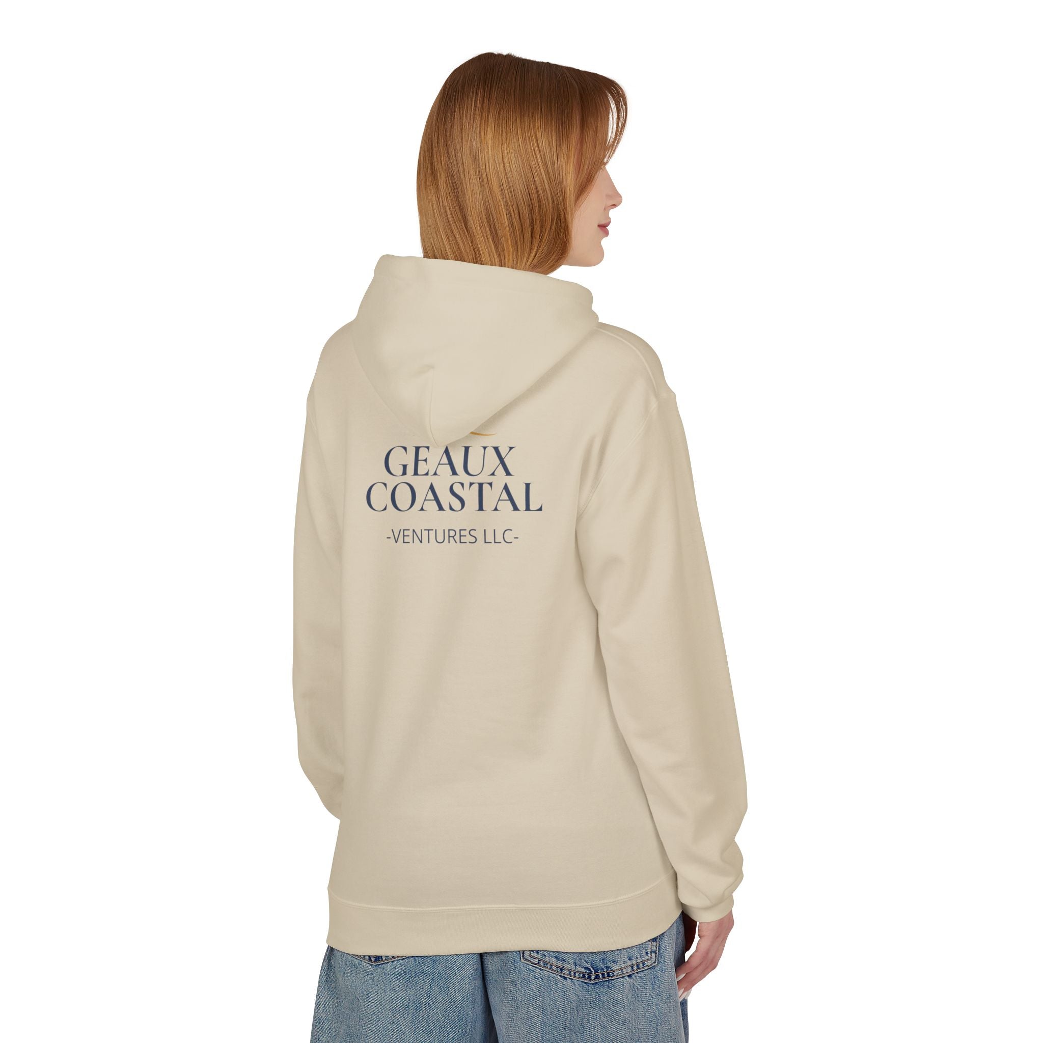 Woman's Midweight  Super Softstyle Fleece Hoodie - Walk by faith