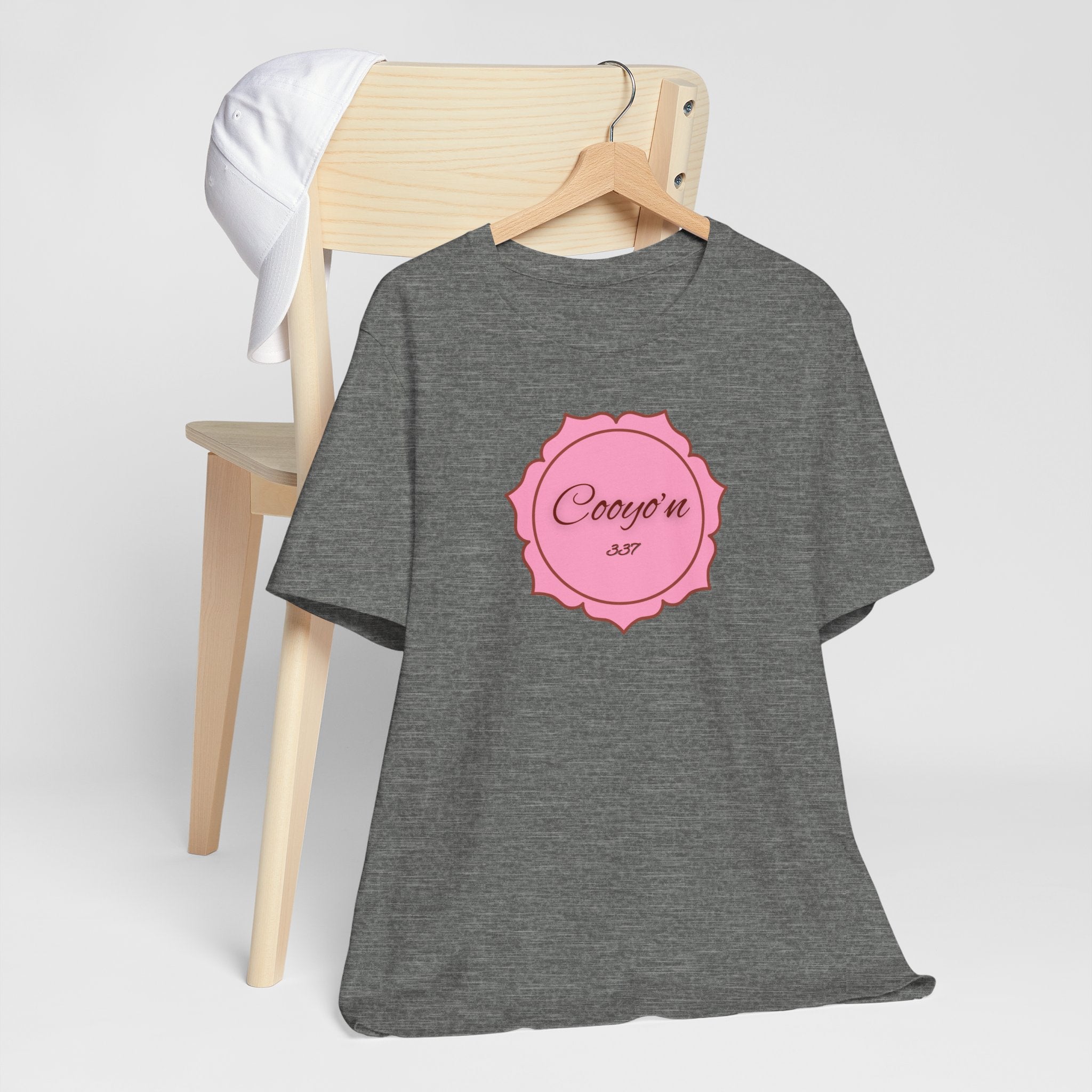 Ladie Soft Tee Perfect Fit - Couy'on in Pink 337