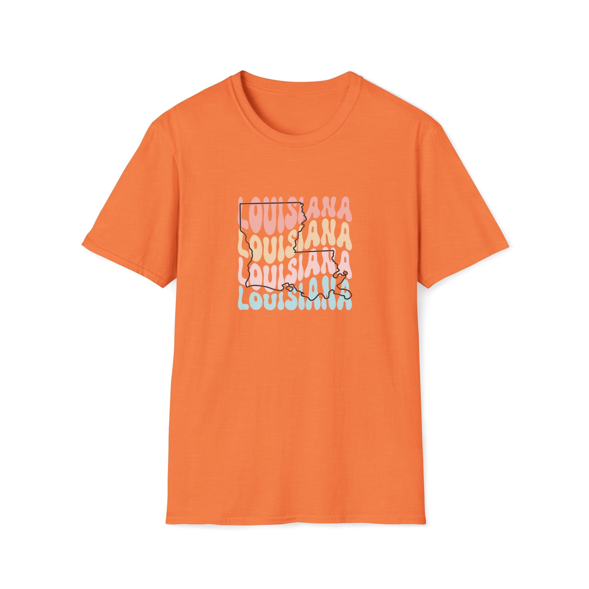 Womens Soft Relaxed Tee - Louisiana