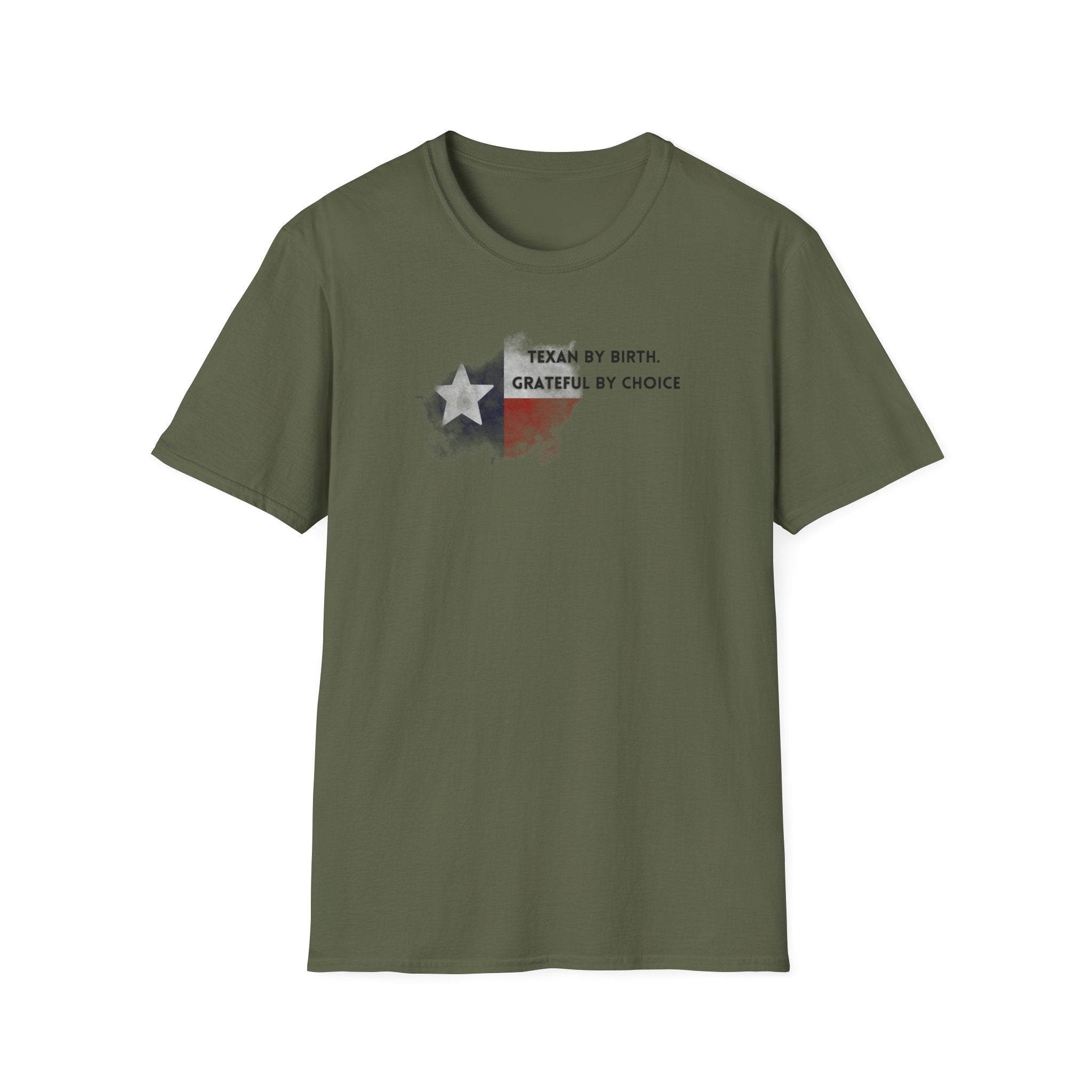 Soft Relaxed Tee - Men and Women- Texan by birth