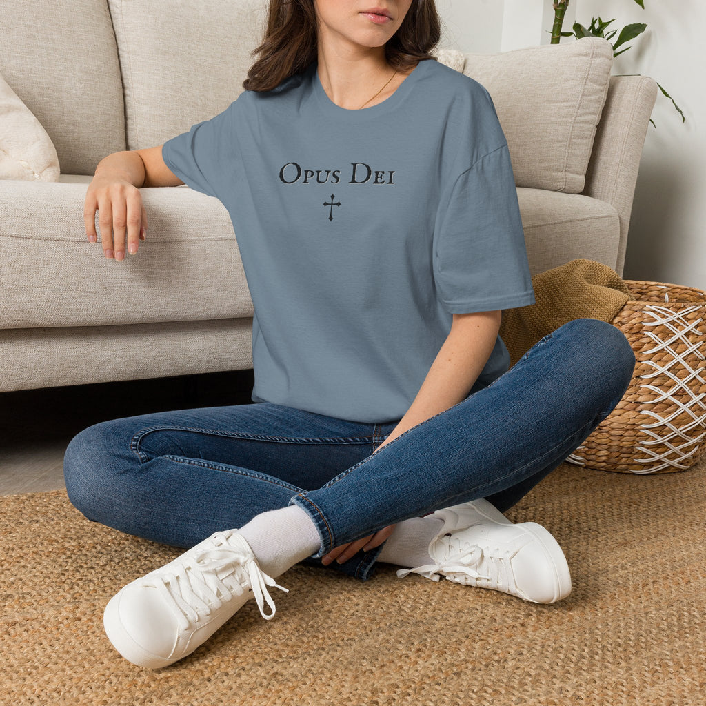 Men and Women - Relaxed T Shirt - Opus Dei