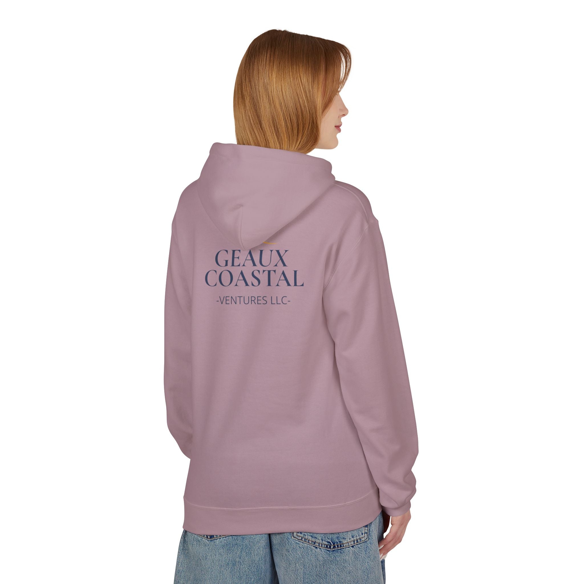Woman's Midweight  Super Softstyle Fleece Hoodie - Walk by faith